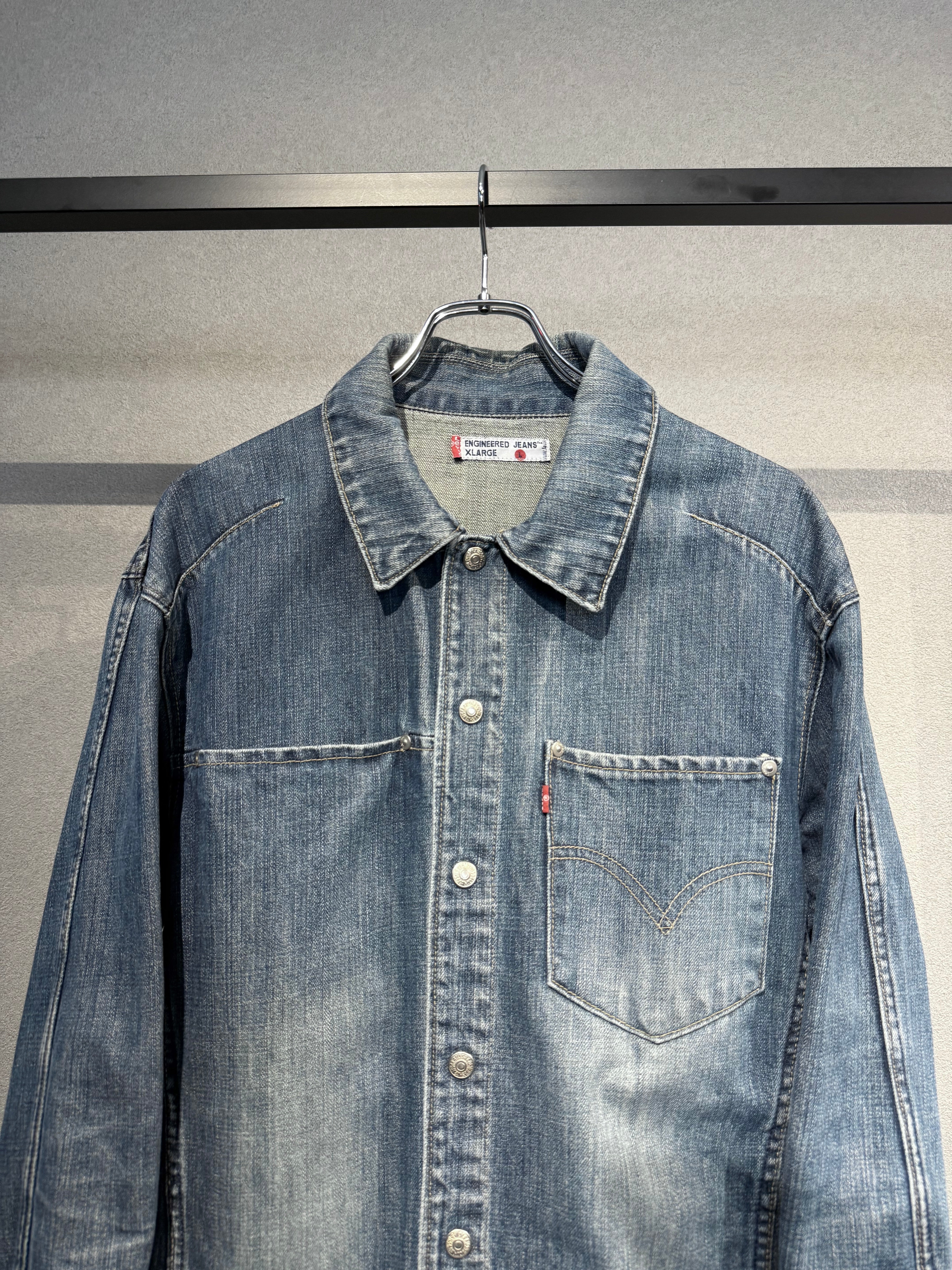 levi's engineered jeans 00s コーデュロイ　ジャケット 00's Levi's ENGINEERED JEANS denim jacket – HARU CLOTHING STORE