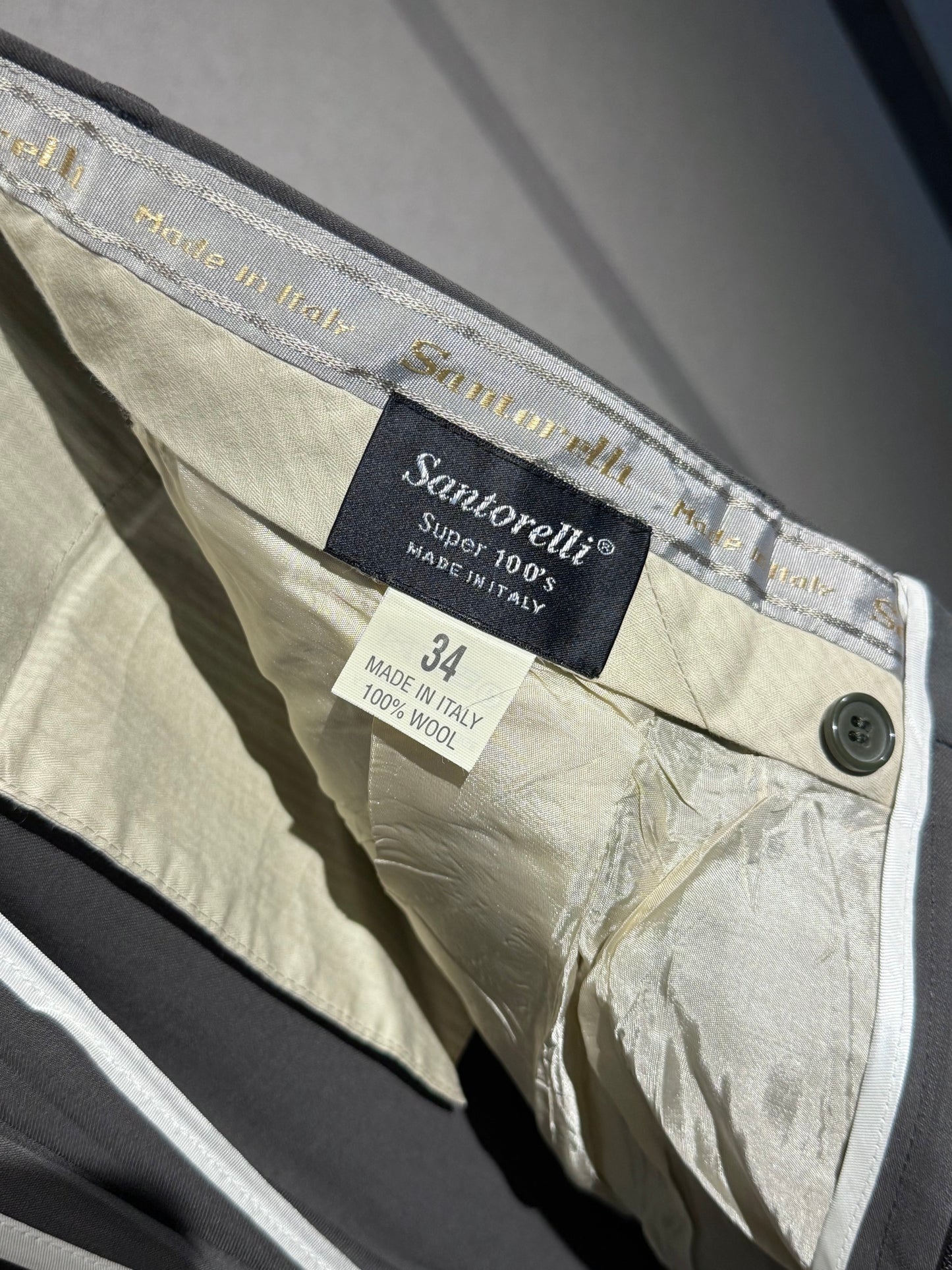 90's santorelli wool slacks "Made in ITALY"