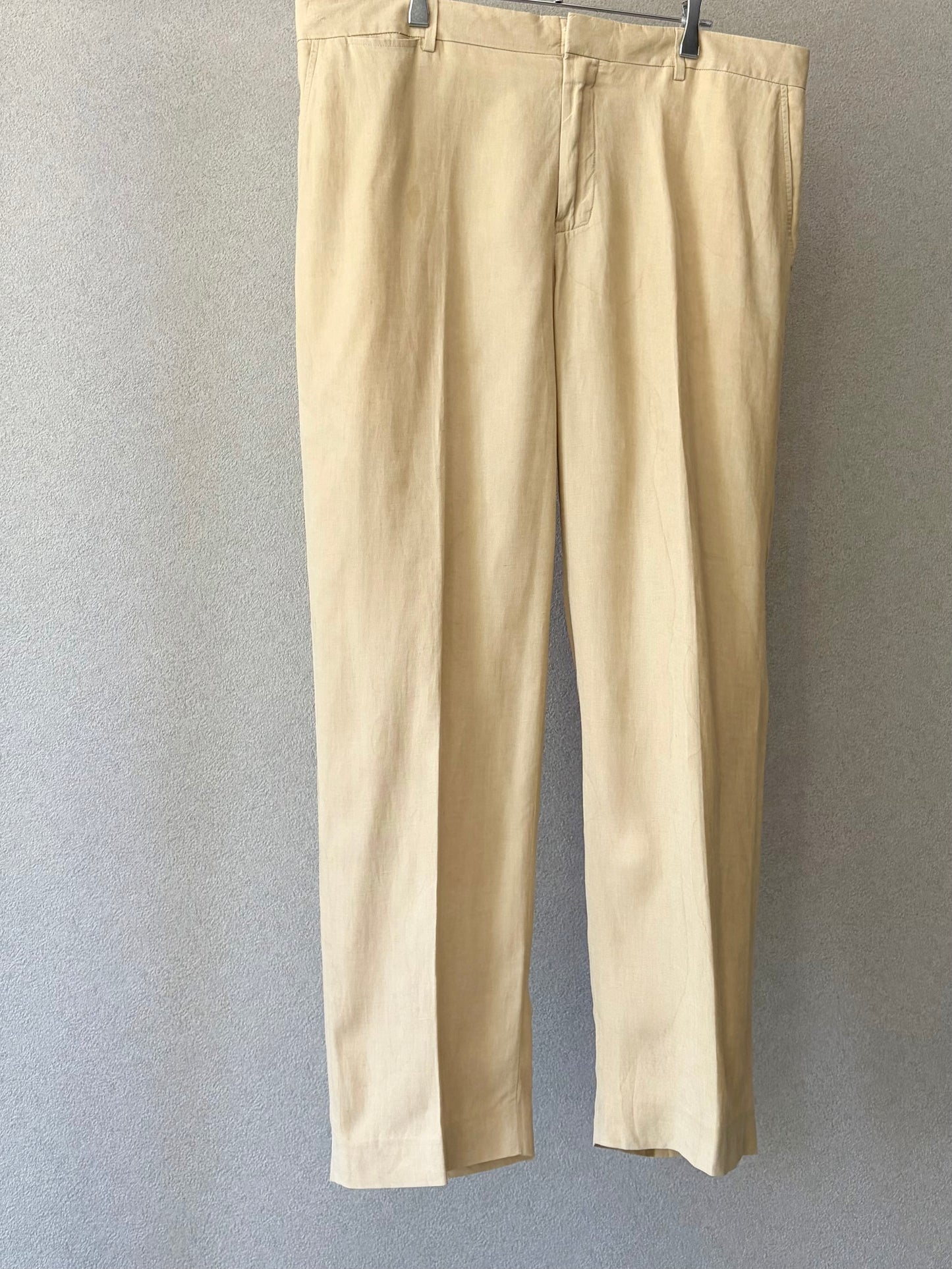 90's Polo Ralph Lauren silk×linen slacks