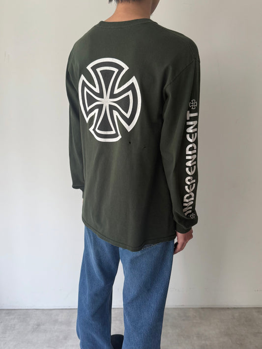 00's independent L/S t-shirt