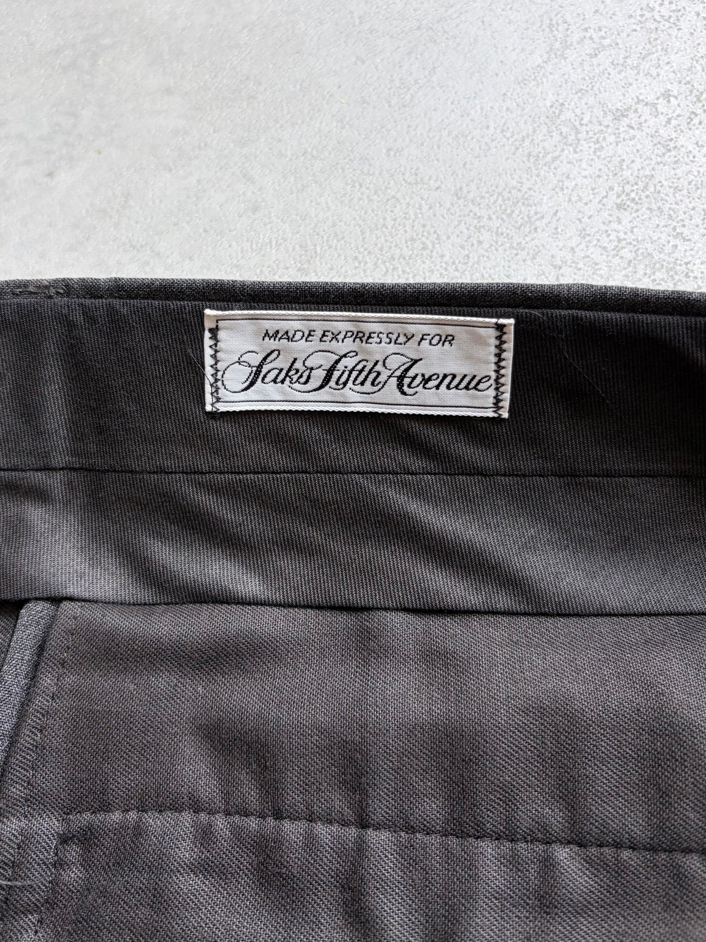 80's Saks Fifth Avenue wool slacks