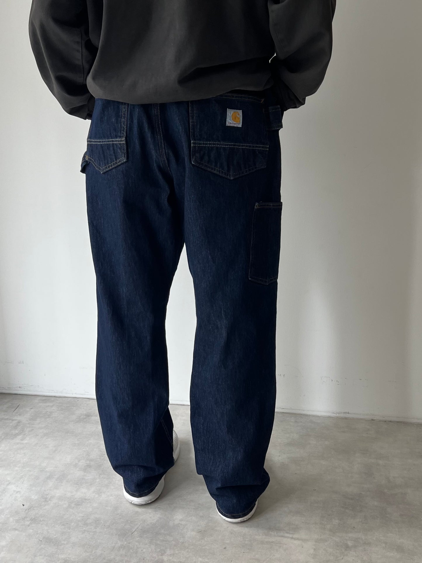 00's carhartt stretch denim pants