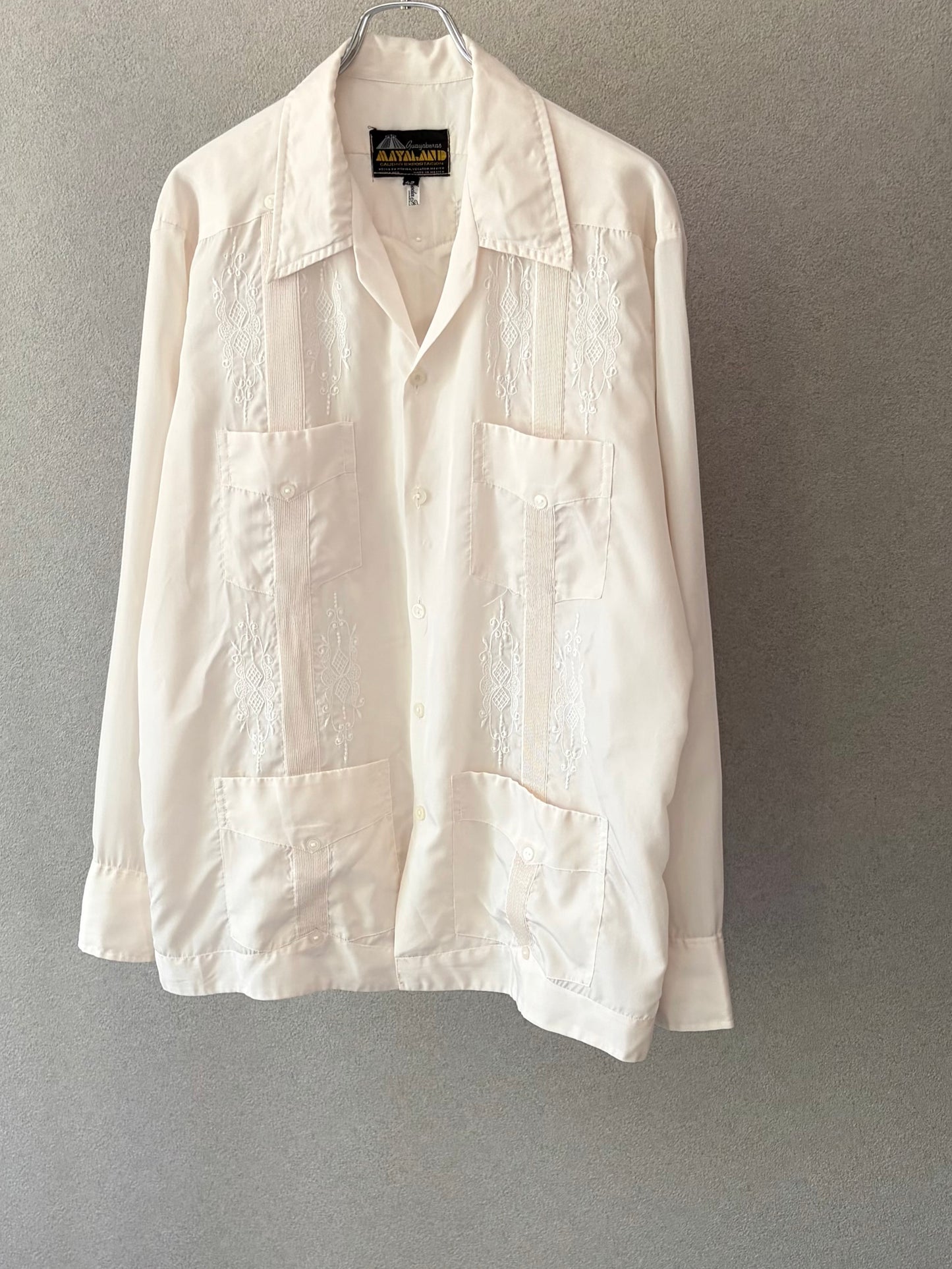 80's MAYALAND guayabera shirt