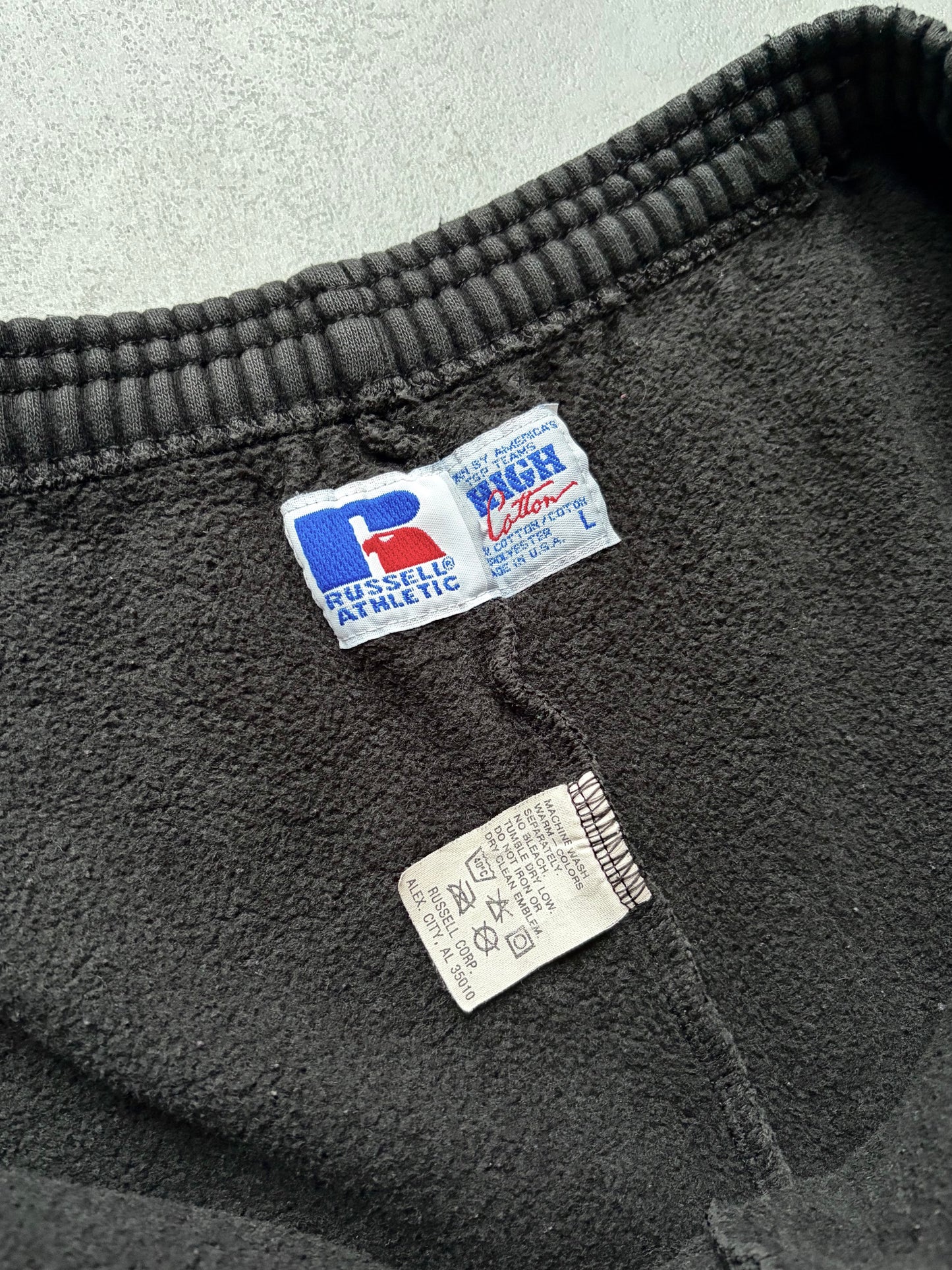 90's RUSSELL HIGH COTTON sweat pants "Made in USA"