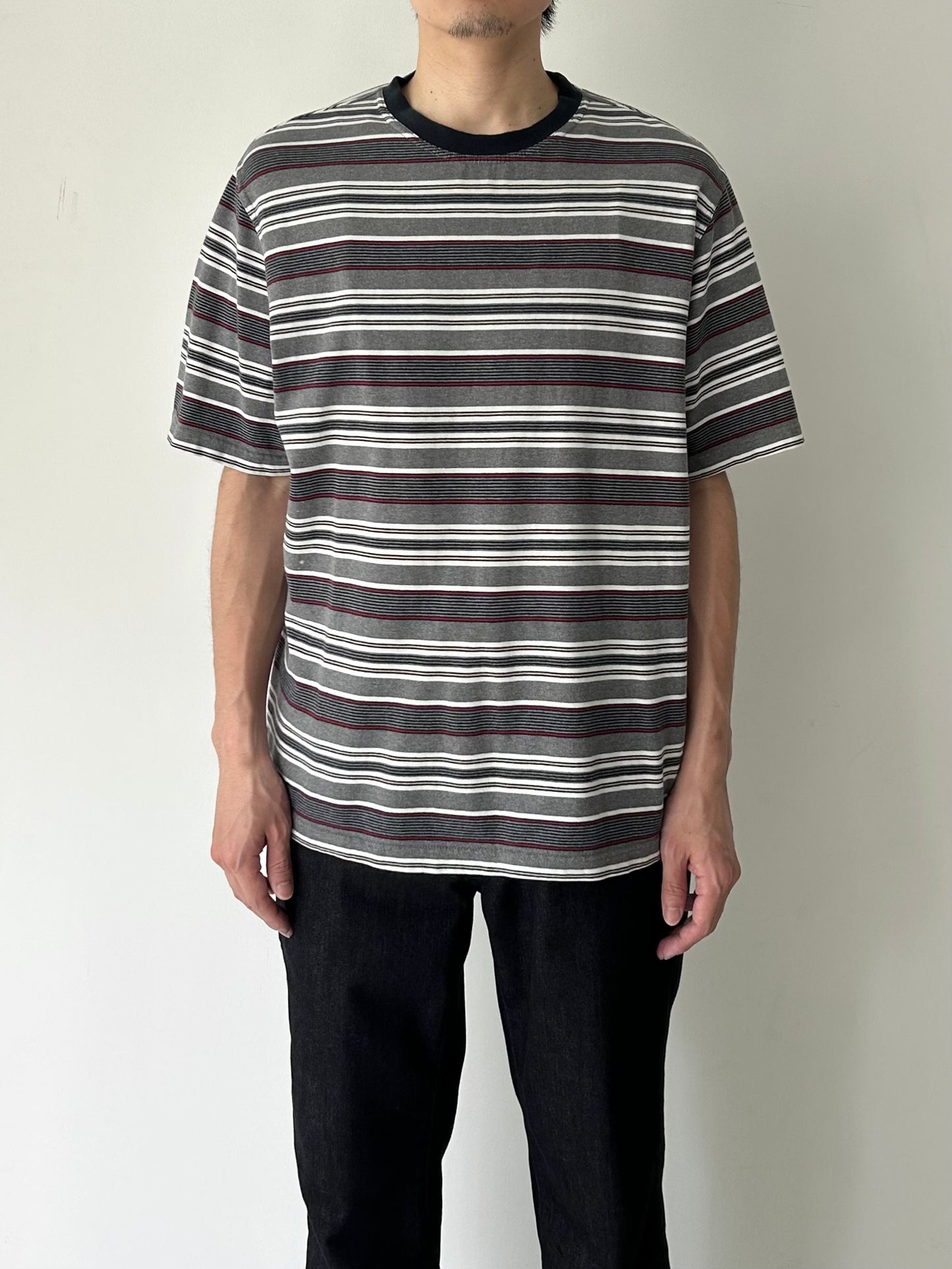 90's〜 SIMPLY BASIC border t-shirt