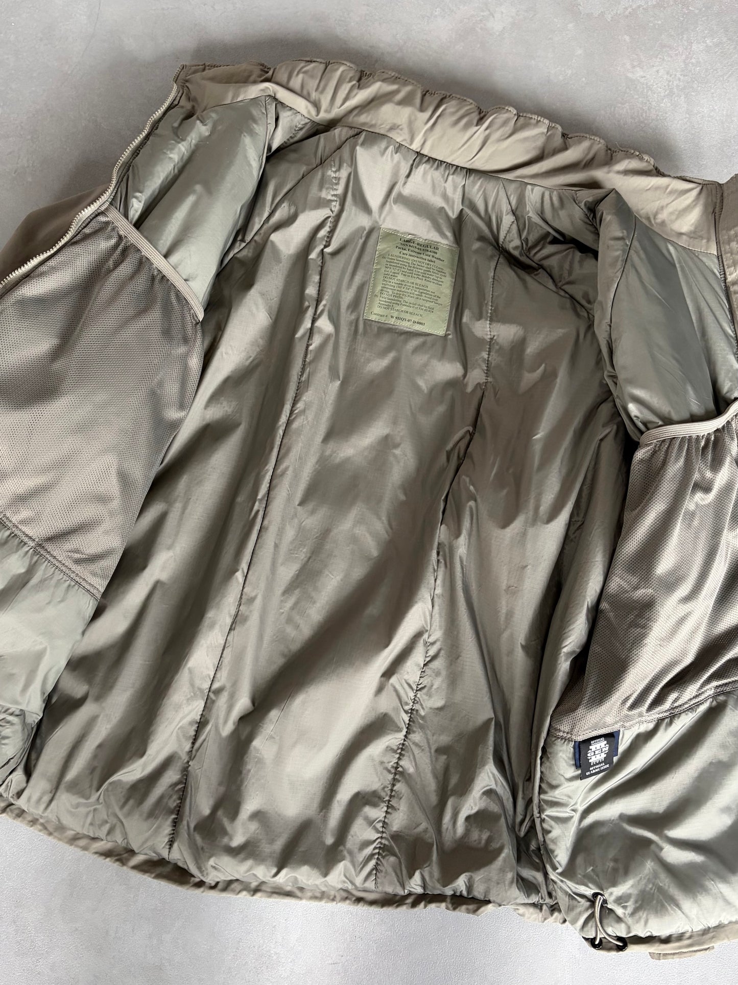 00's US.ARMY ECWCS LEVEL7 primaloft jacket