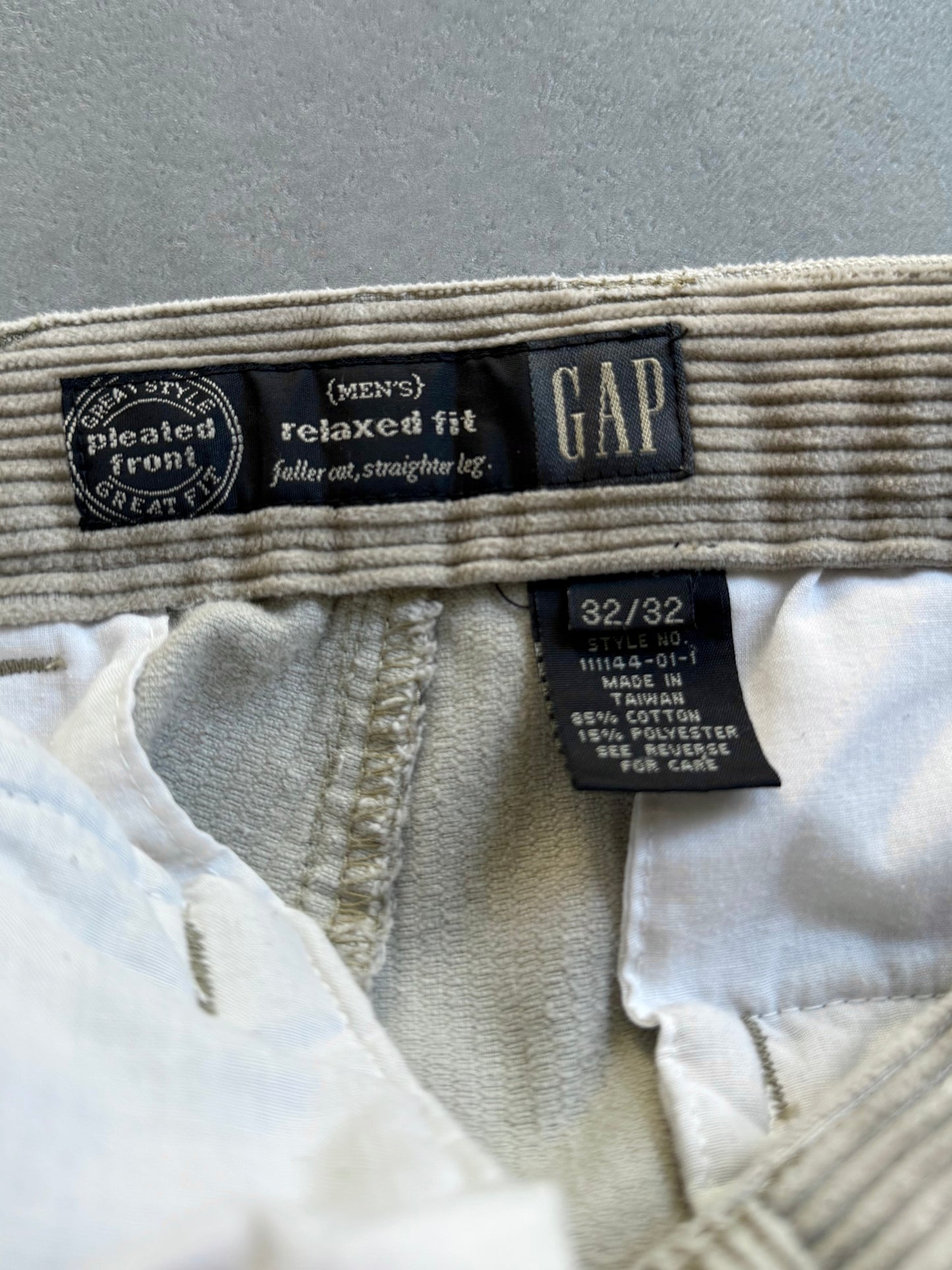 00's GAP corduroy pants