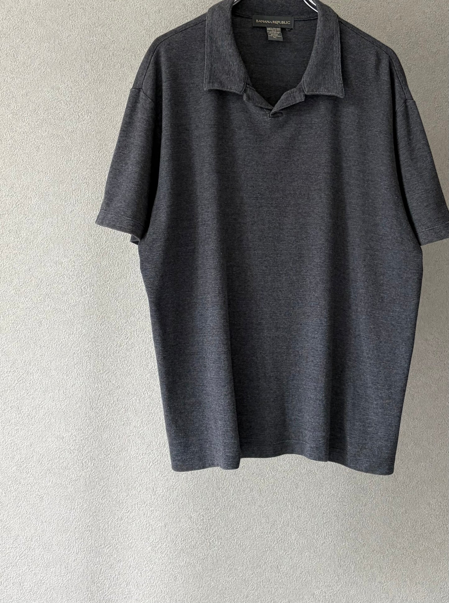 00's BANANA REPUBLIC polo shirt "Made in USA"