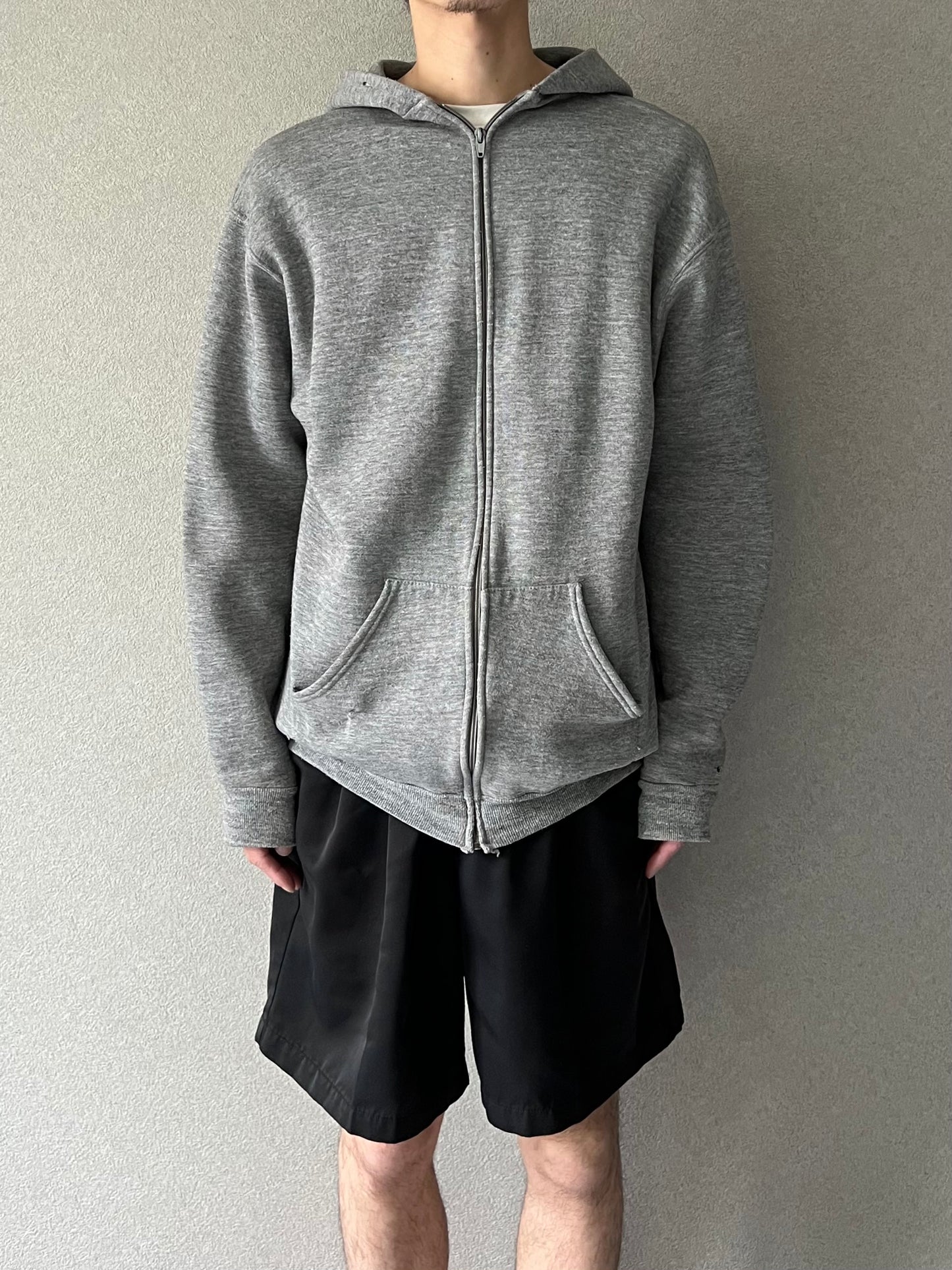 80's RUSSELL zip up sweat hoodie "Made in USA"
