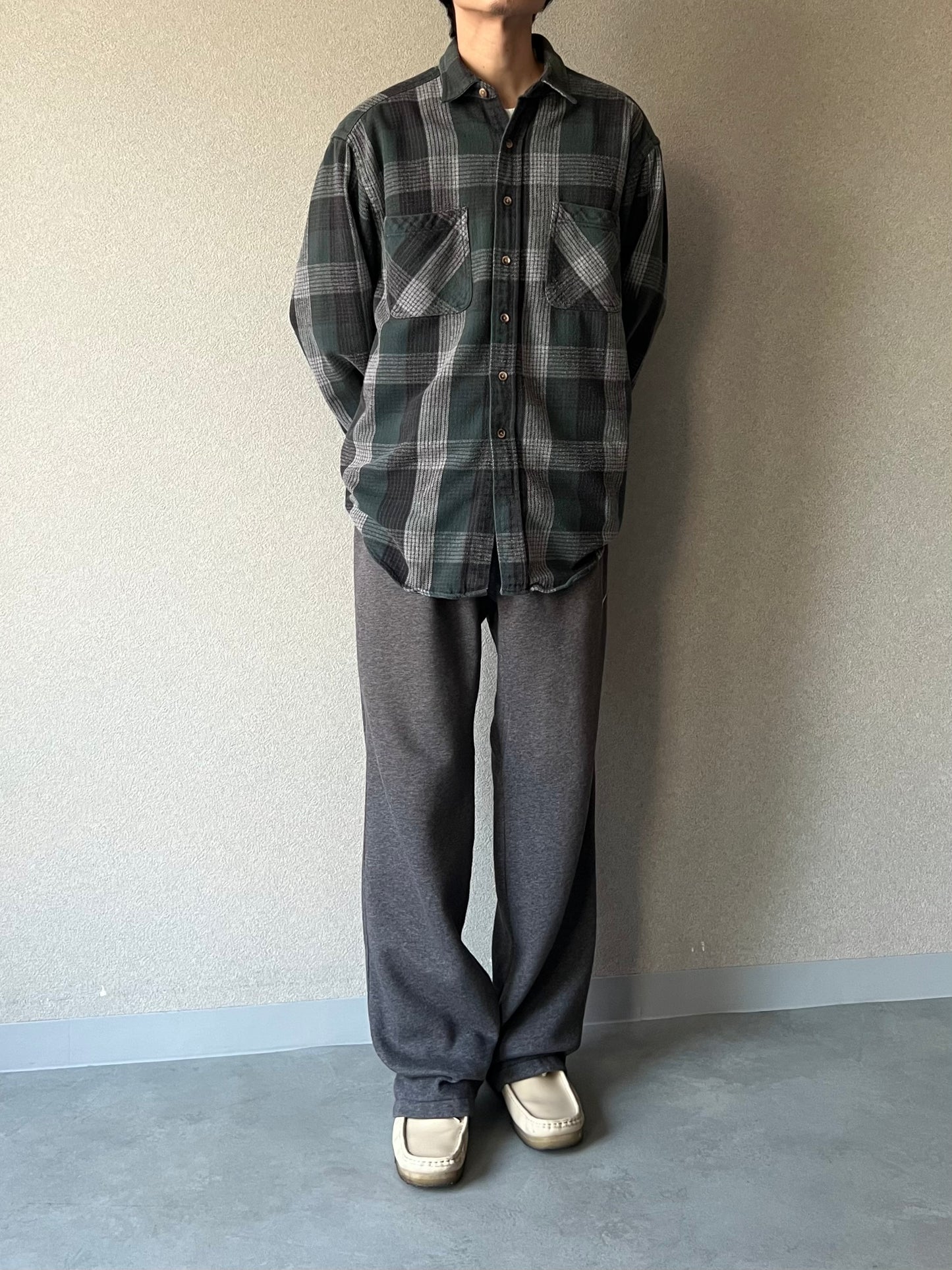 90's ST JHON'S BAY flannel shirt