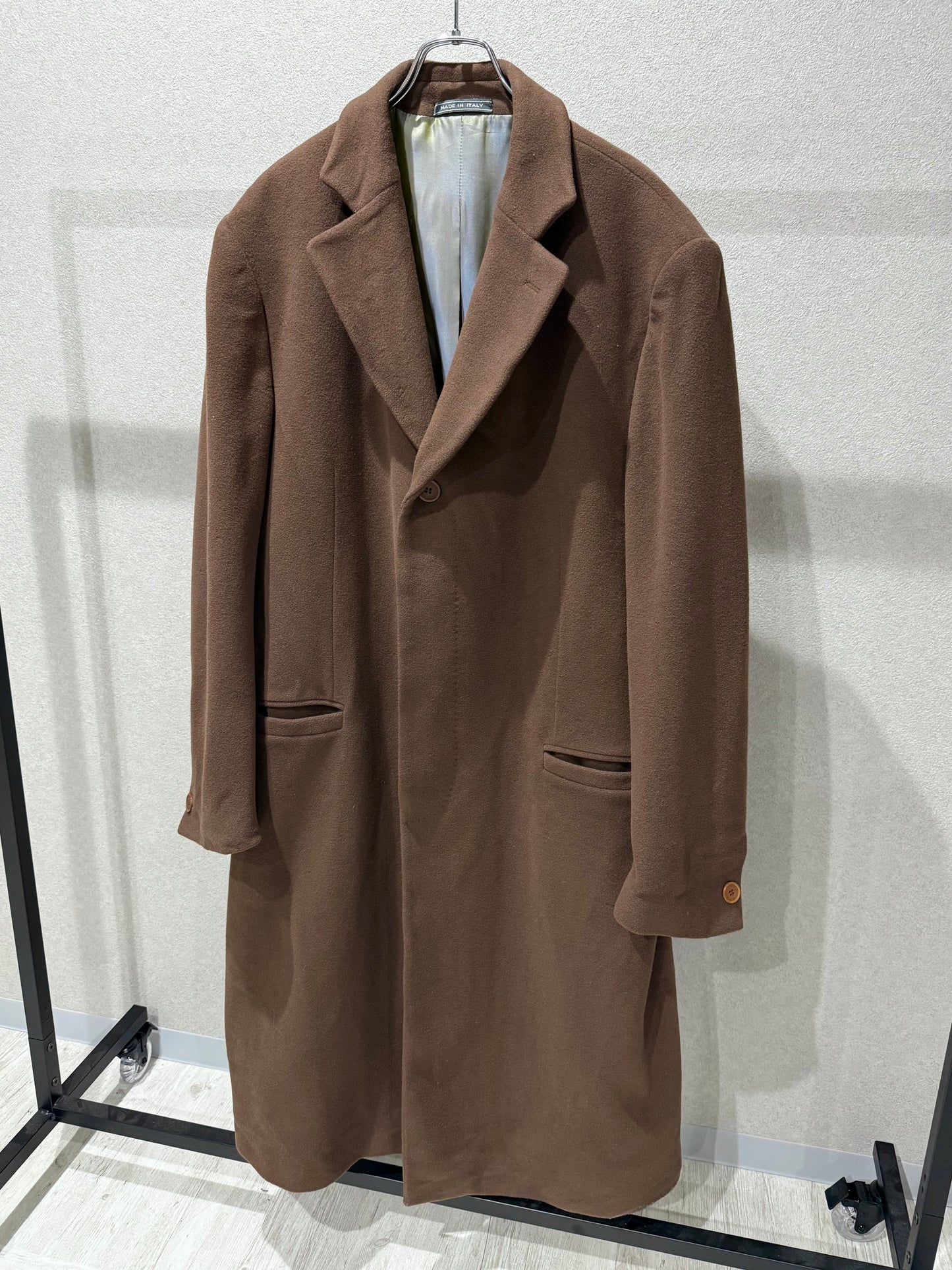 90's VERSACE chester coat "Made in ITALY"