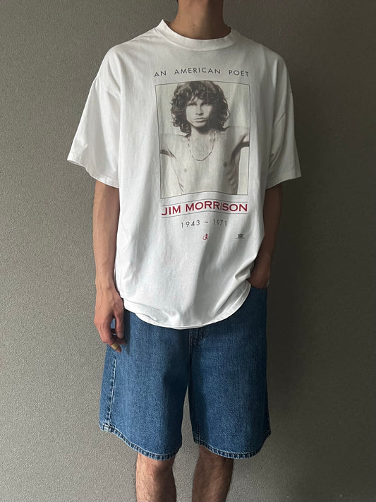 90's JIM MORRISON music t-shirt "Made in USA"