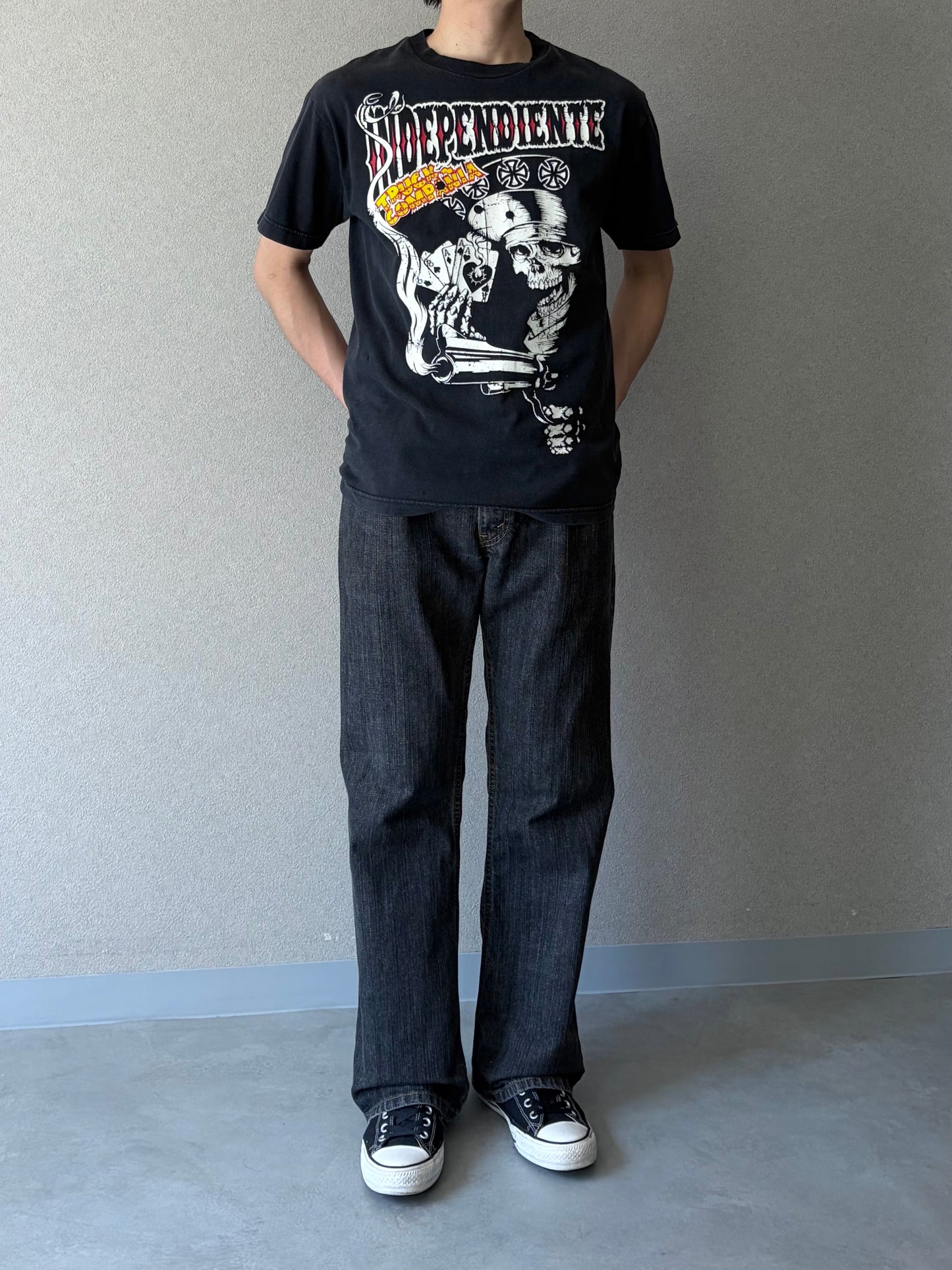 00's INDEPENDENT print t-shirt