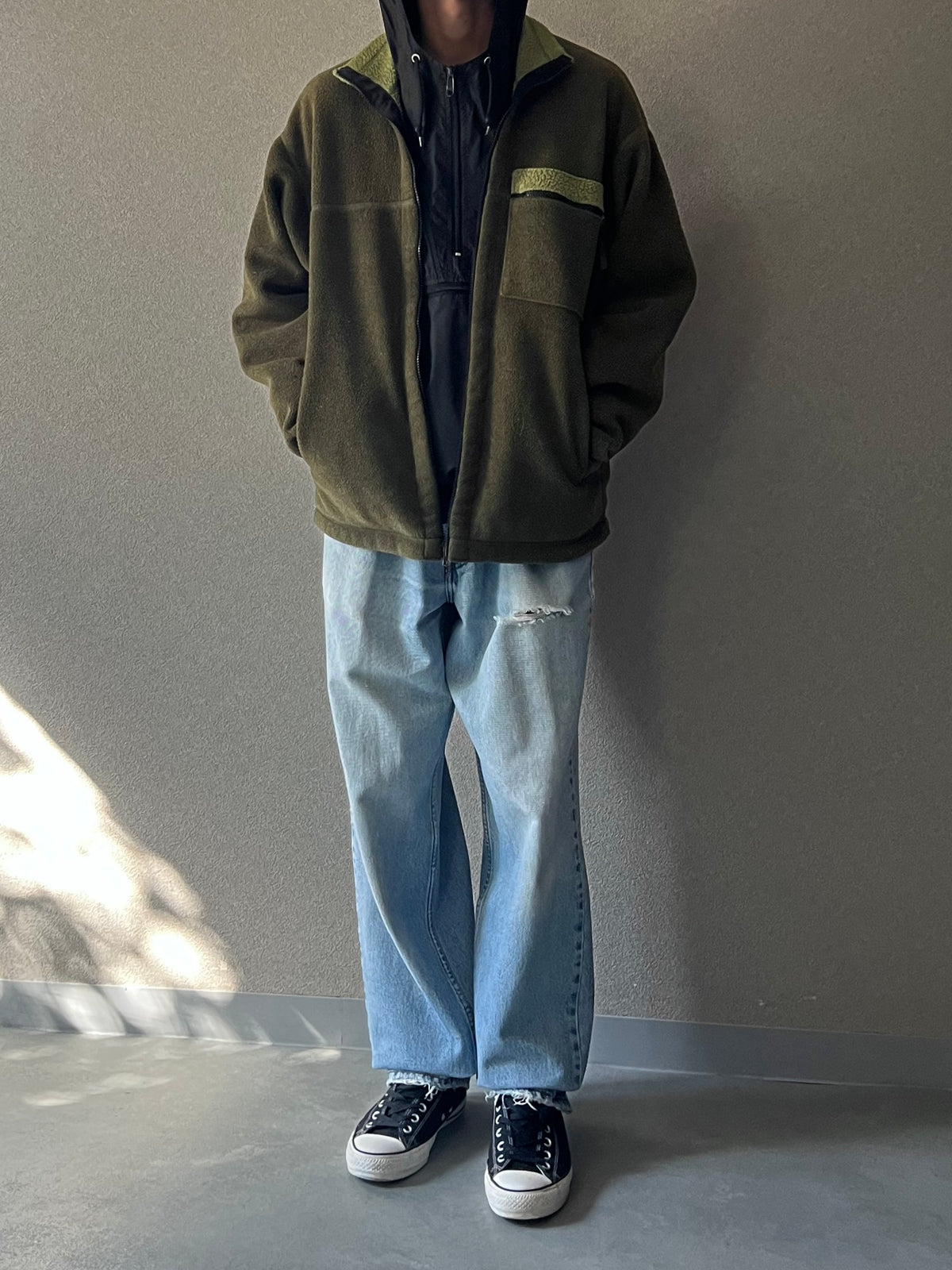 00's patagonia fleece jacket "Made in USA"