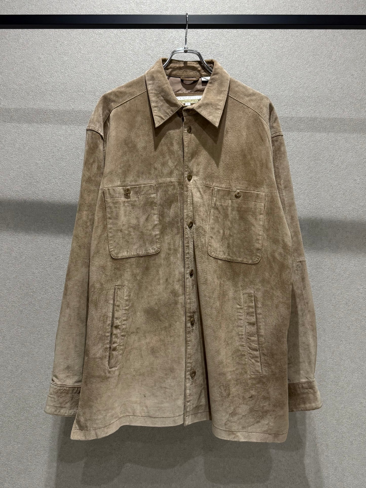 90's PERRY ELLIS leather jacket