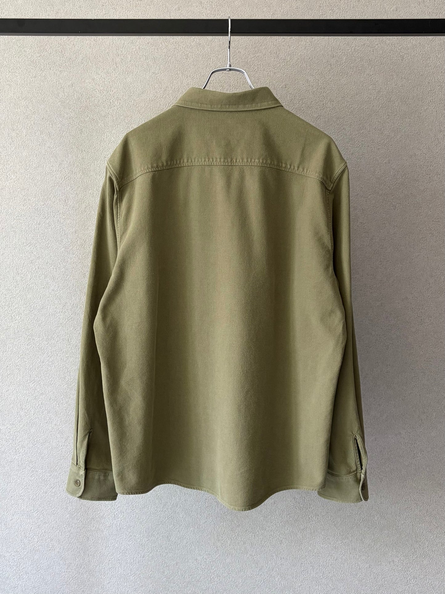 00's A.P.C. cotton x linen shirt