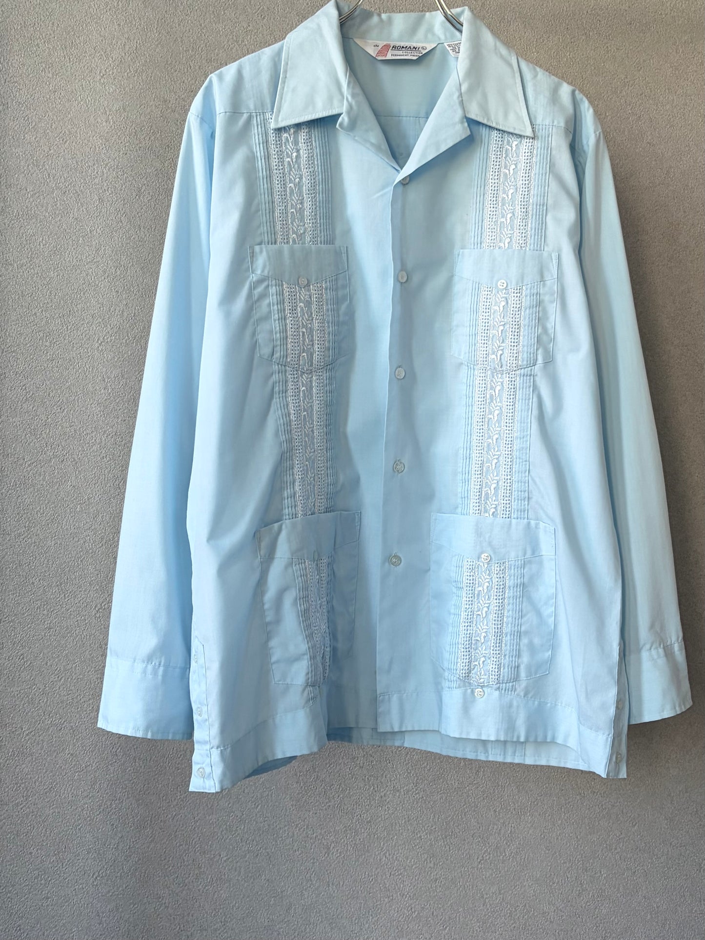 80's ROMANI guayabera shirt