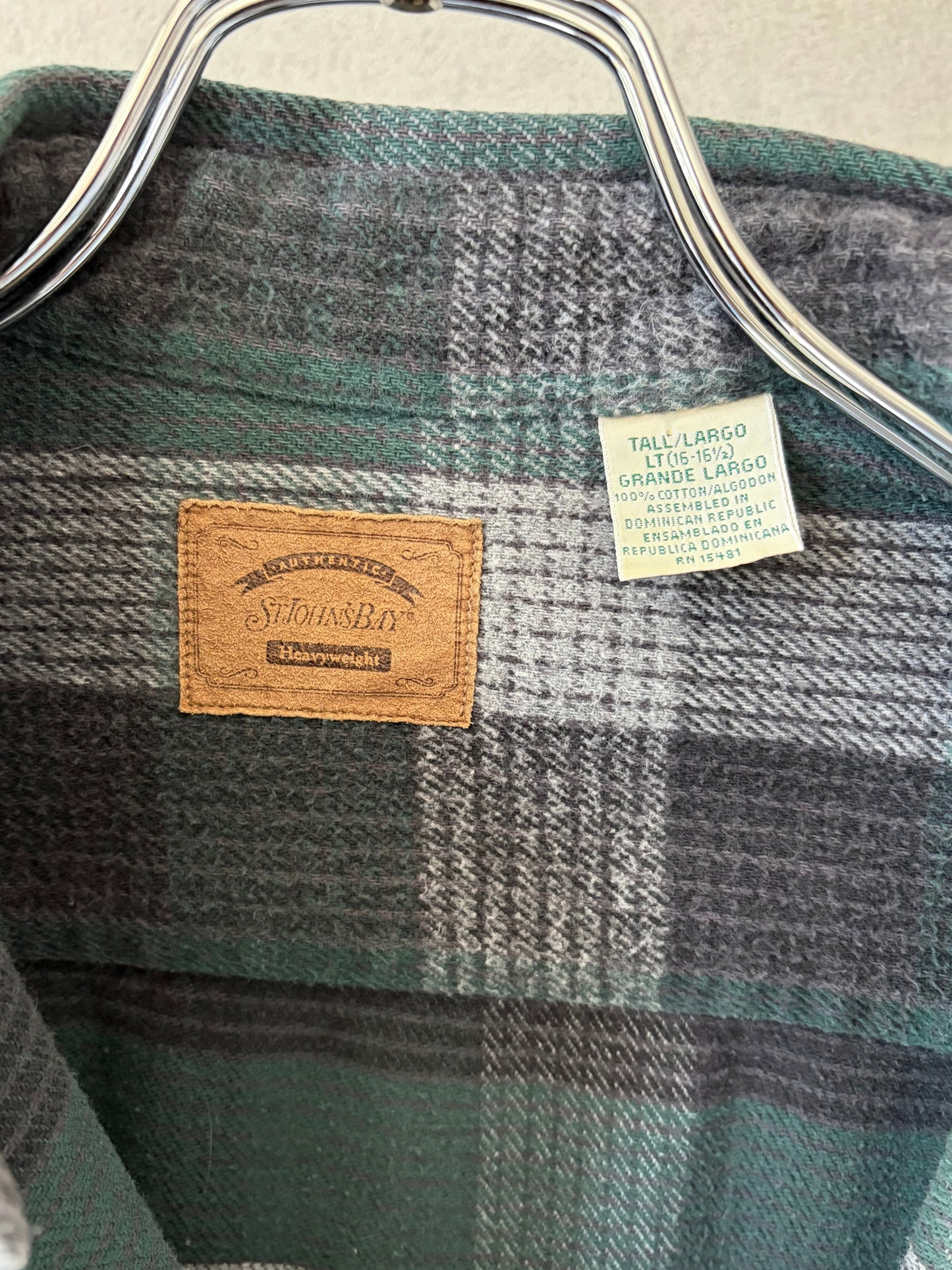 90's ST JHON'S BAY flannel shirt