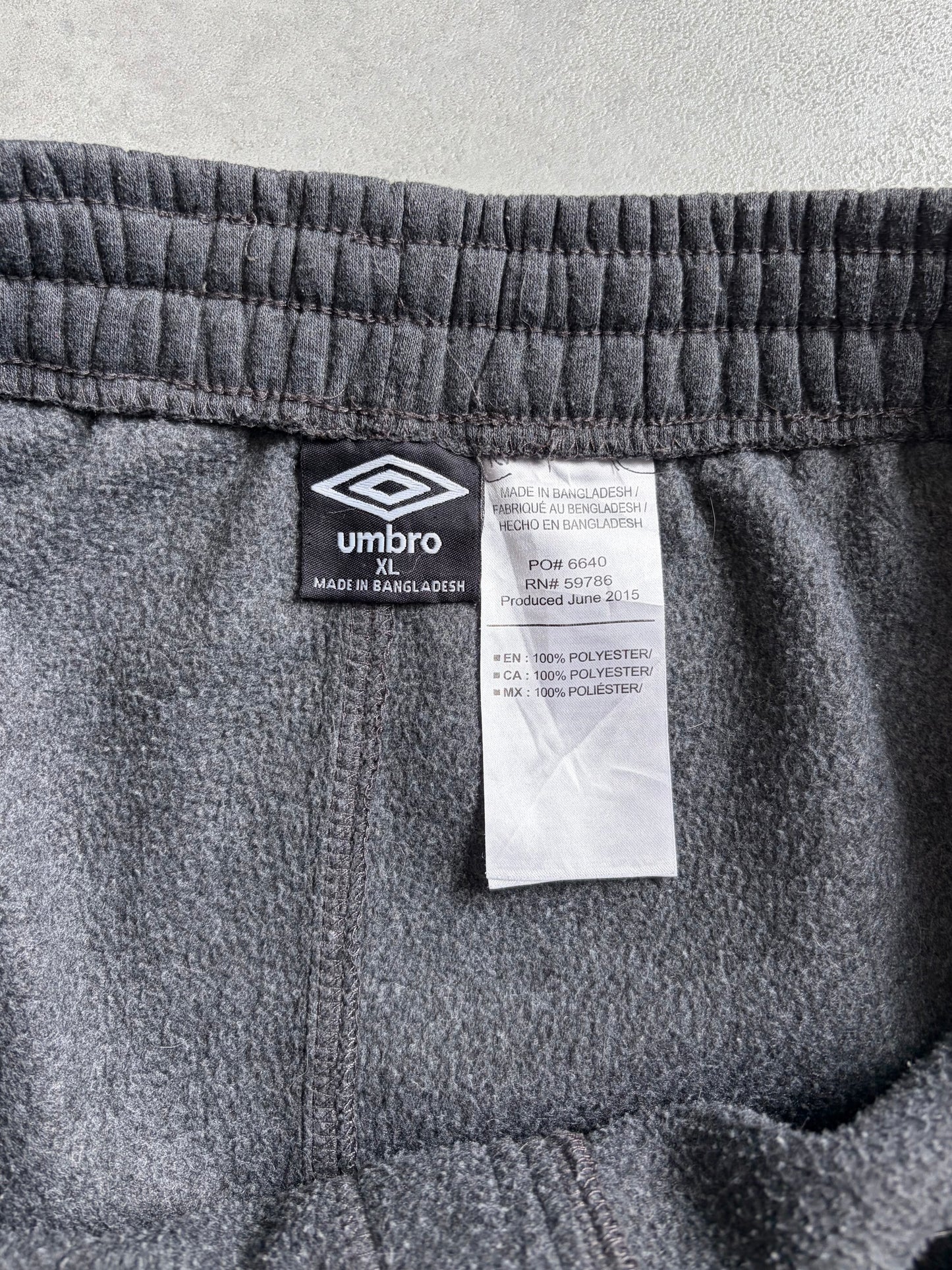 00's UMBRO sweat cargo pants