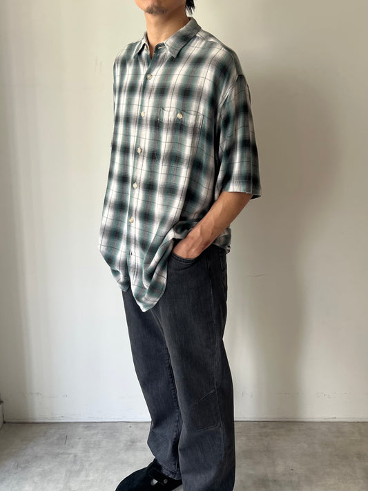 90's Ash Creek rayon shirt