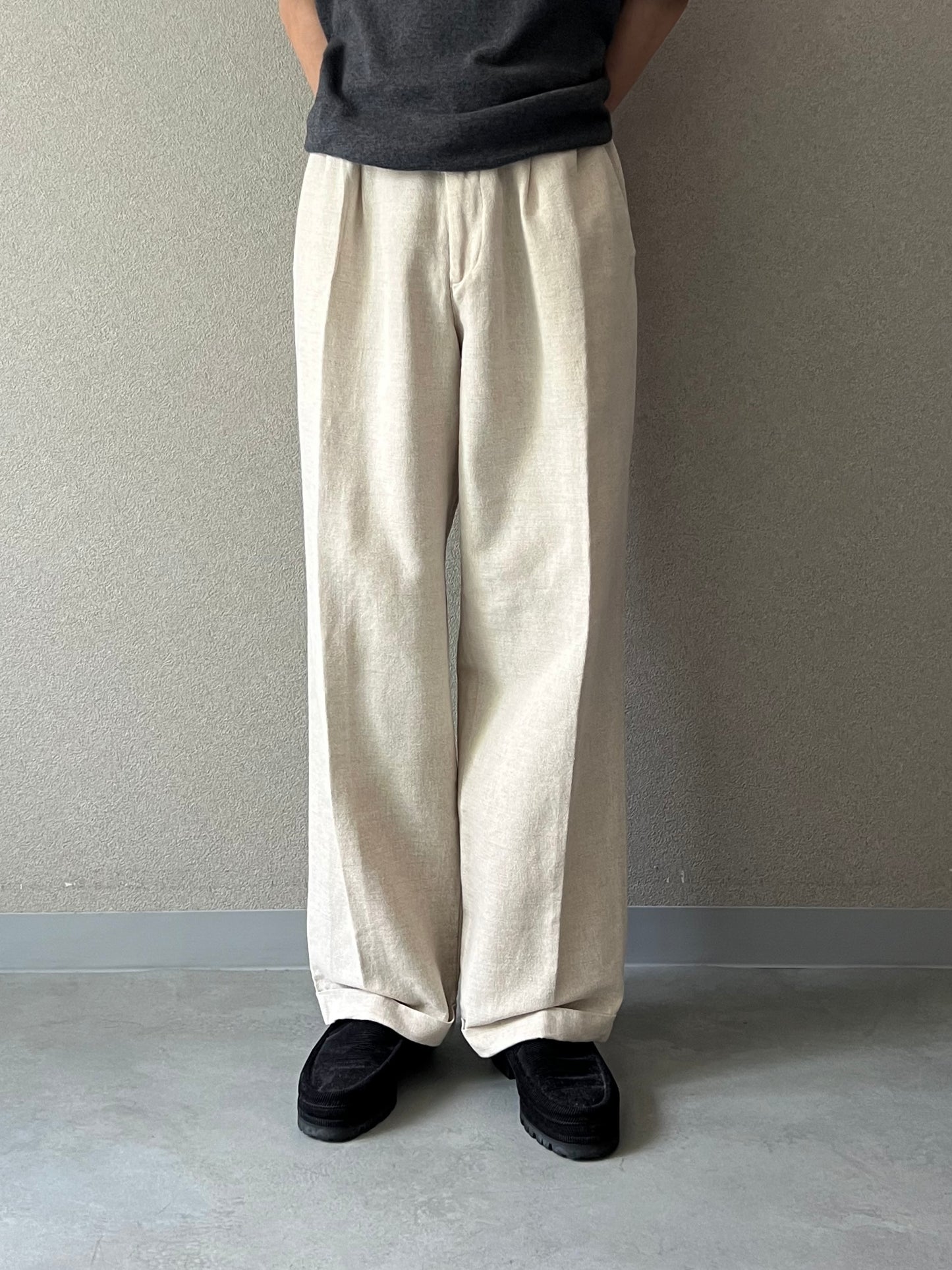 00's Dockers linen×cotton slacks