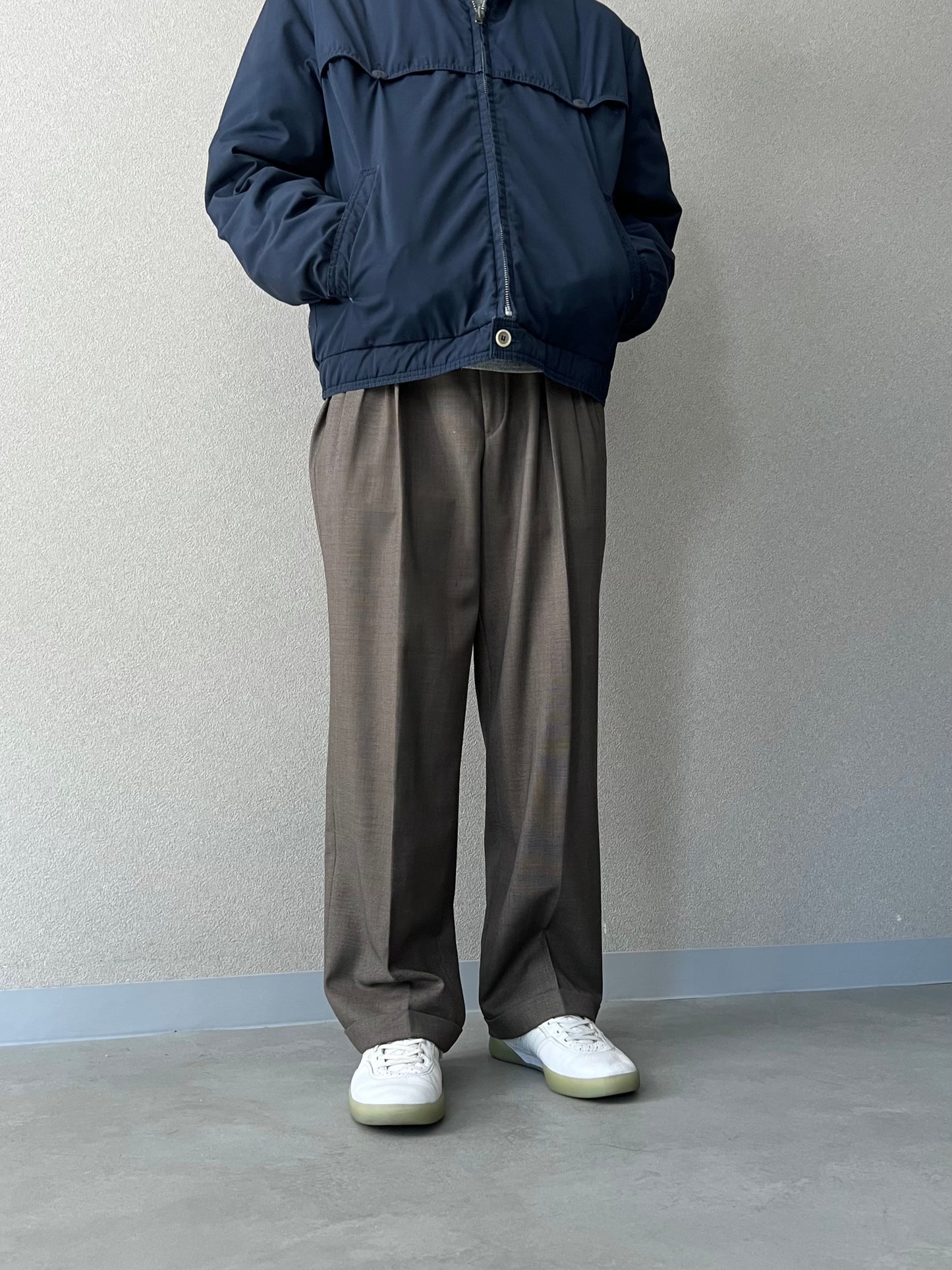 90's Loro Piana wool slacks "Made in ITALY"