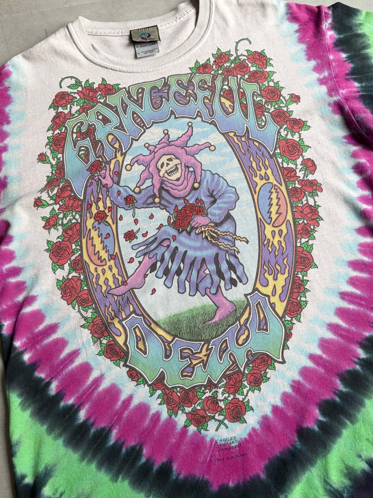 90's GRATEFUL DEAD music t-shirt
