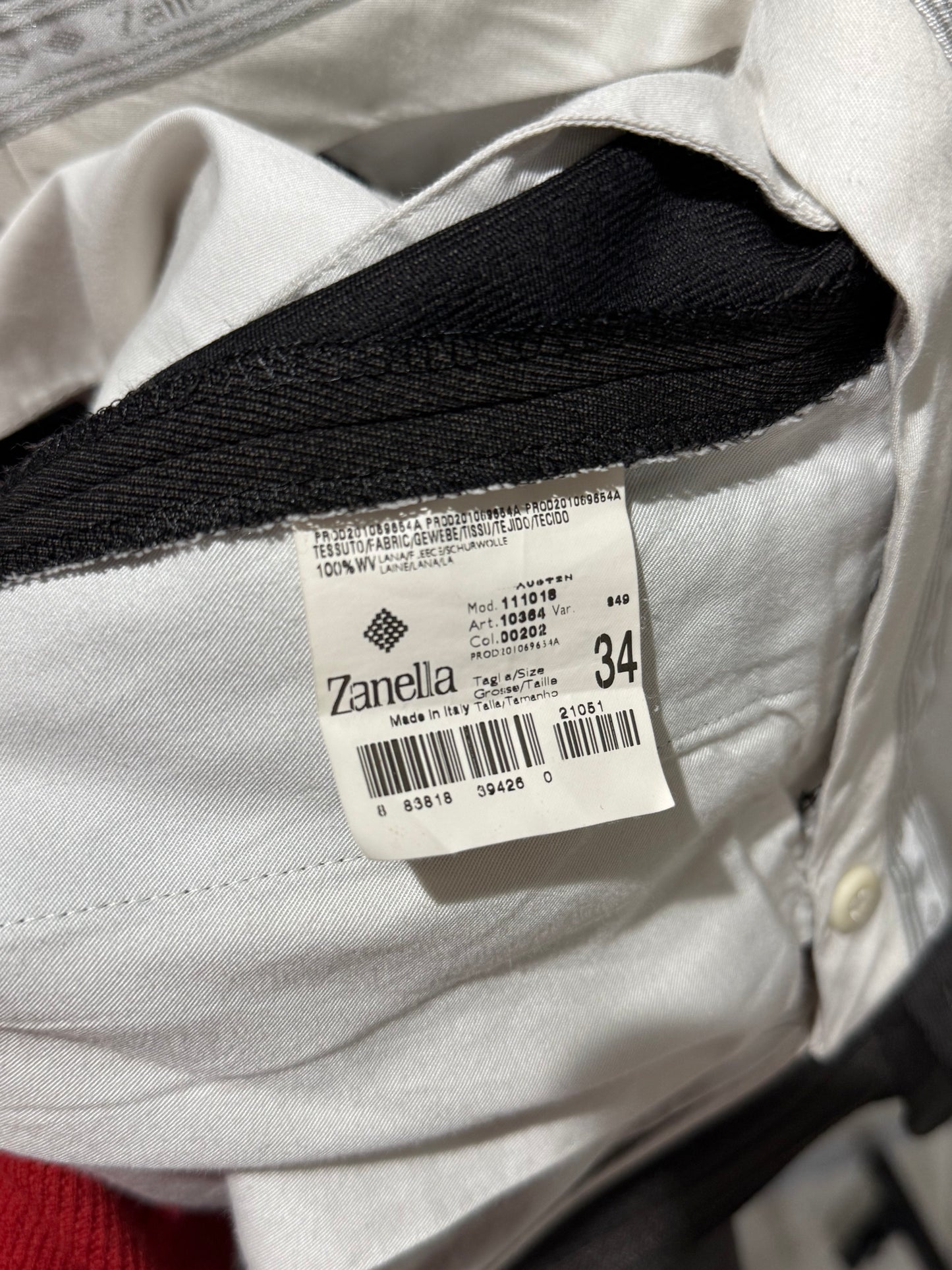 90's Zanella wool slacks "Made in ITALY"