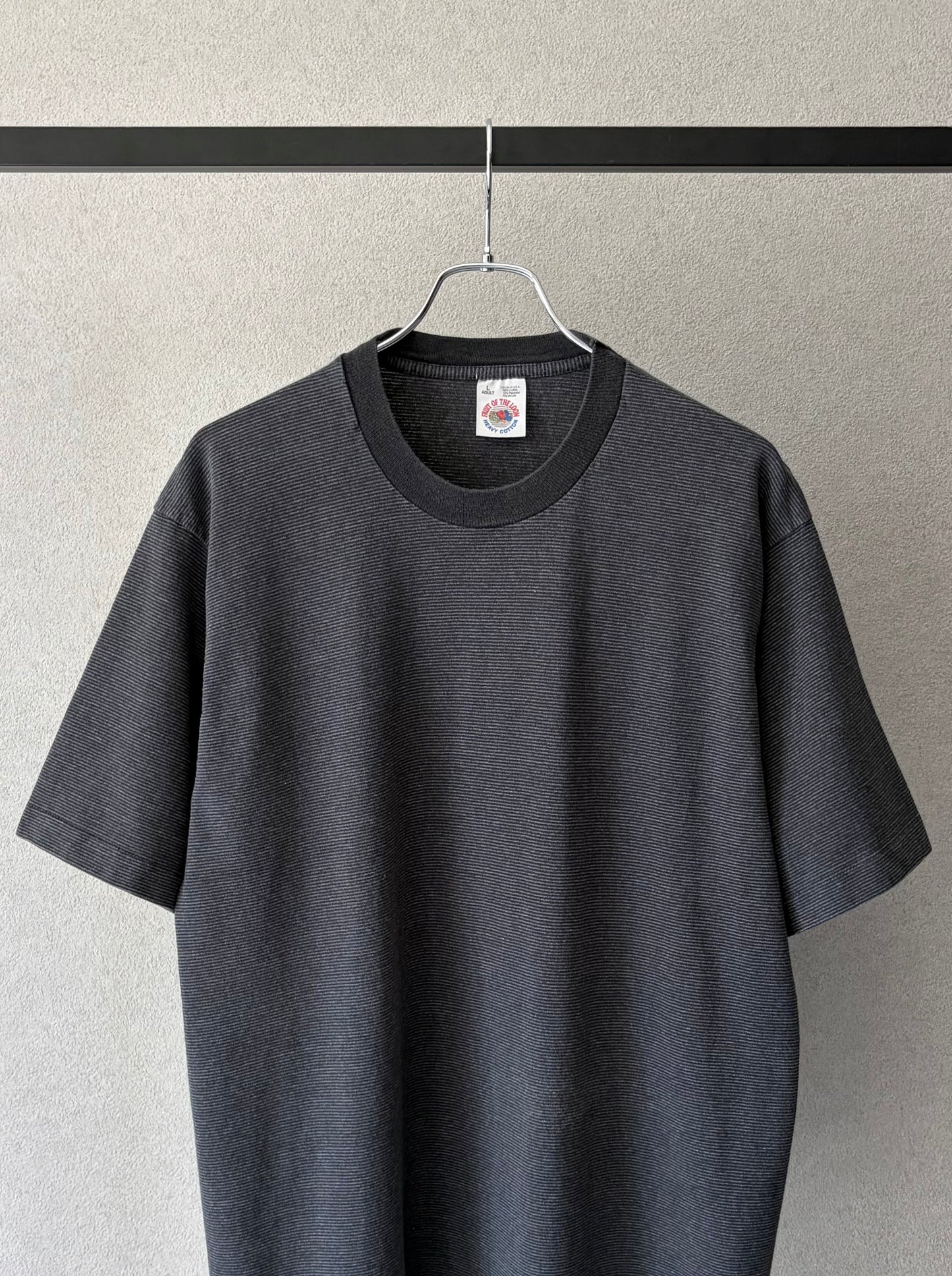 90's FRUIT OF THE LOOM border t-shirt "Made in USA"