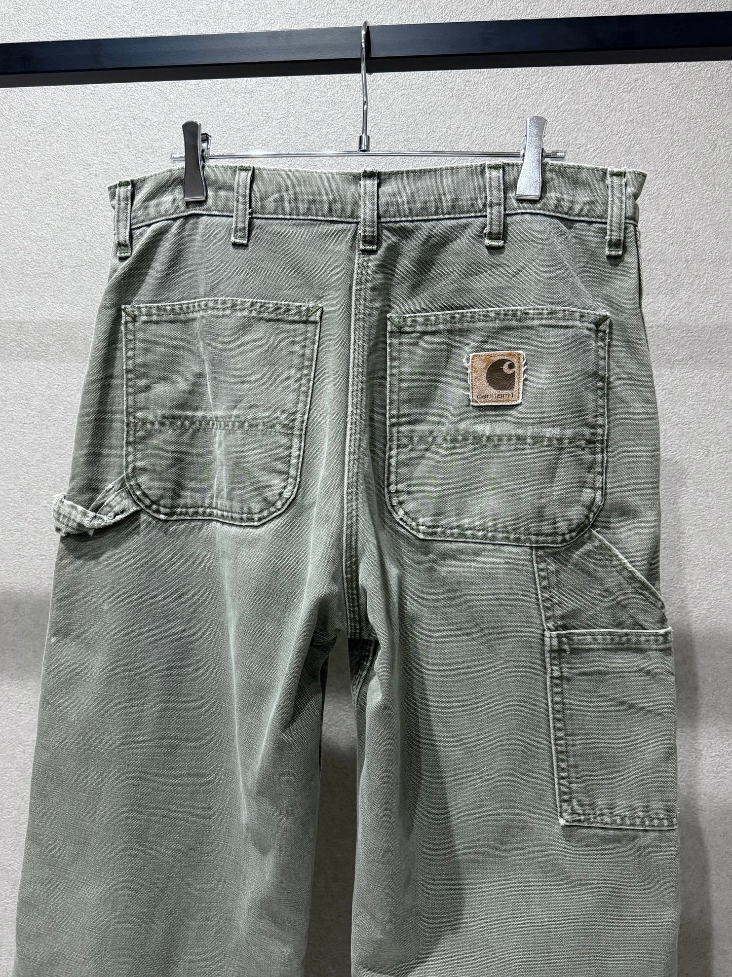 00's carhartt flannel lining painter pants