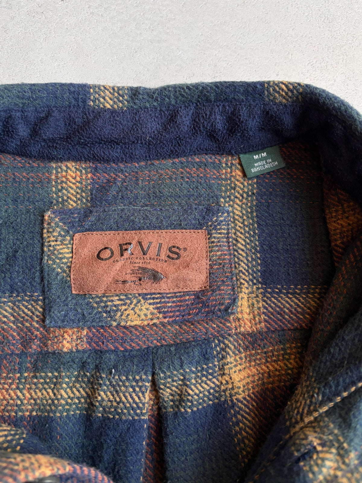 00's ORVIS flannel shirt
