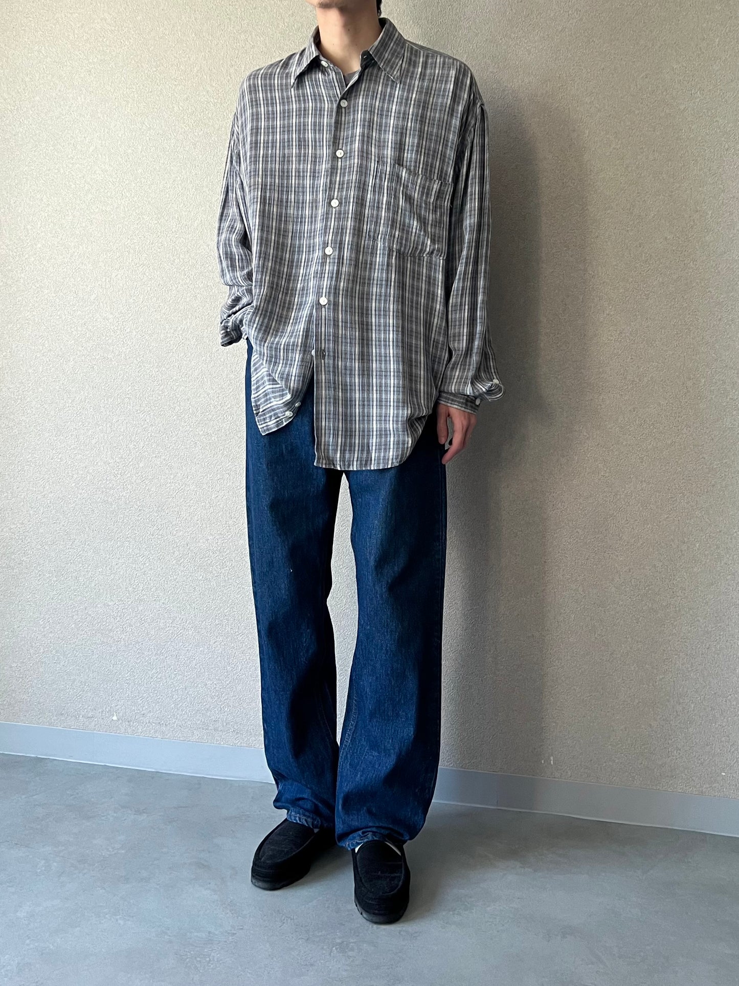 80's Levi's 519 denim pants "Made in USA"