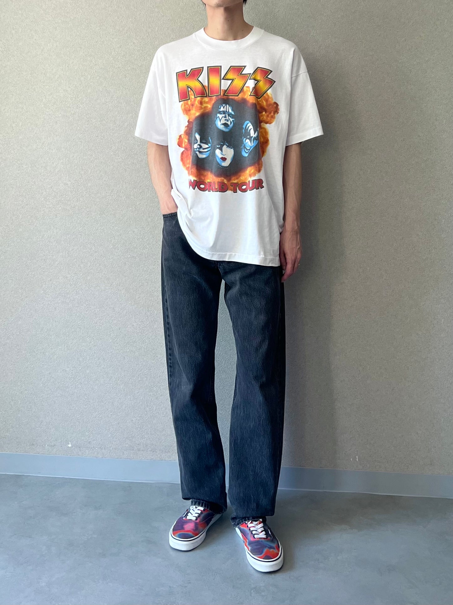 90's KISS music t-shirt