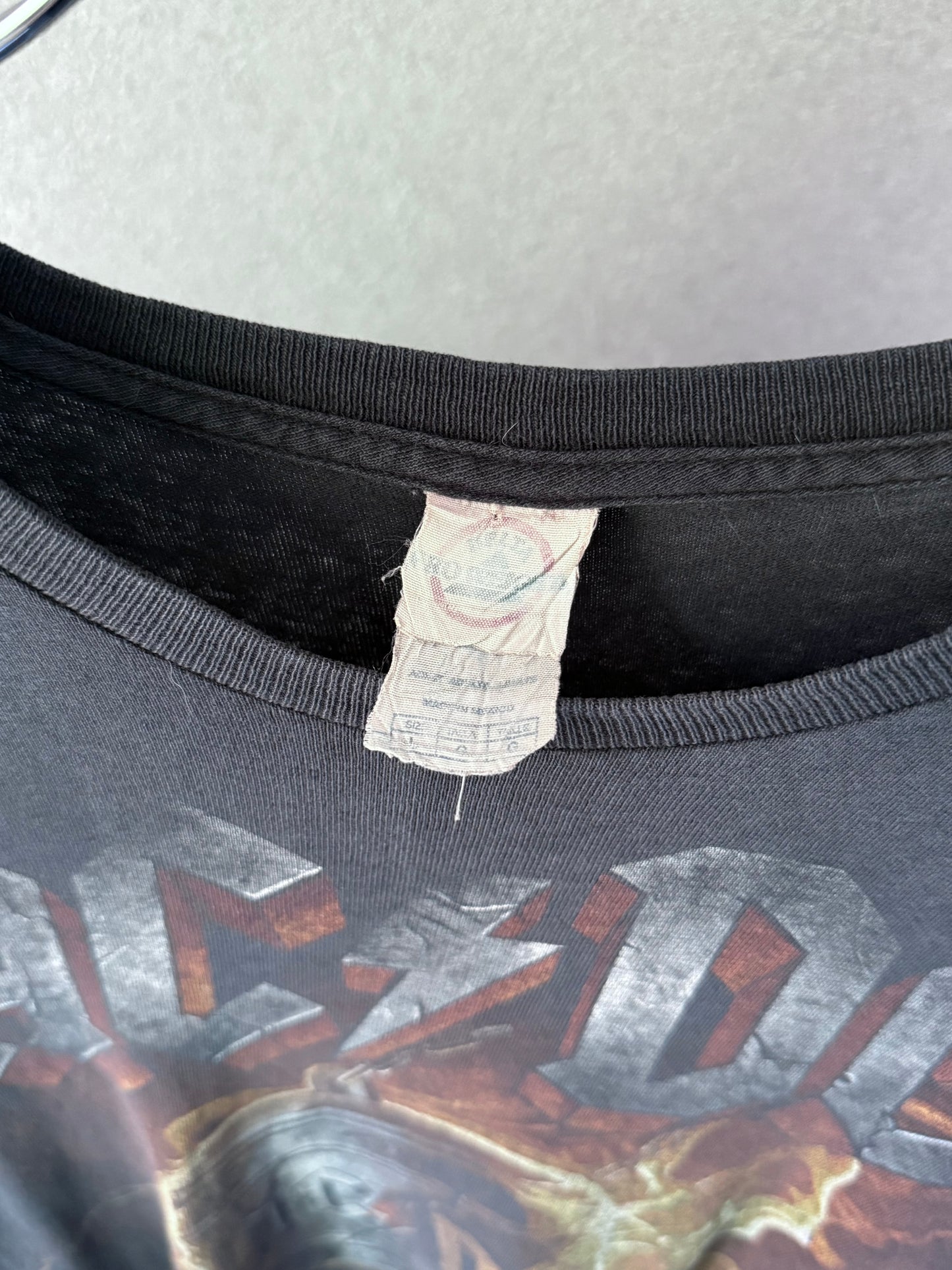 00's AC/DC music t-shirt "HELLS BELL"