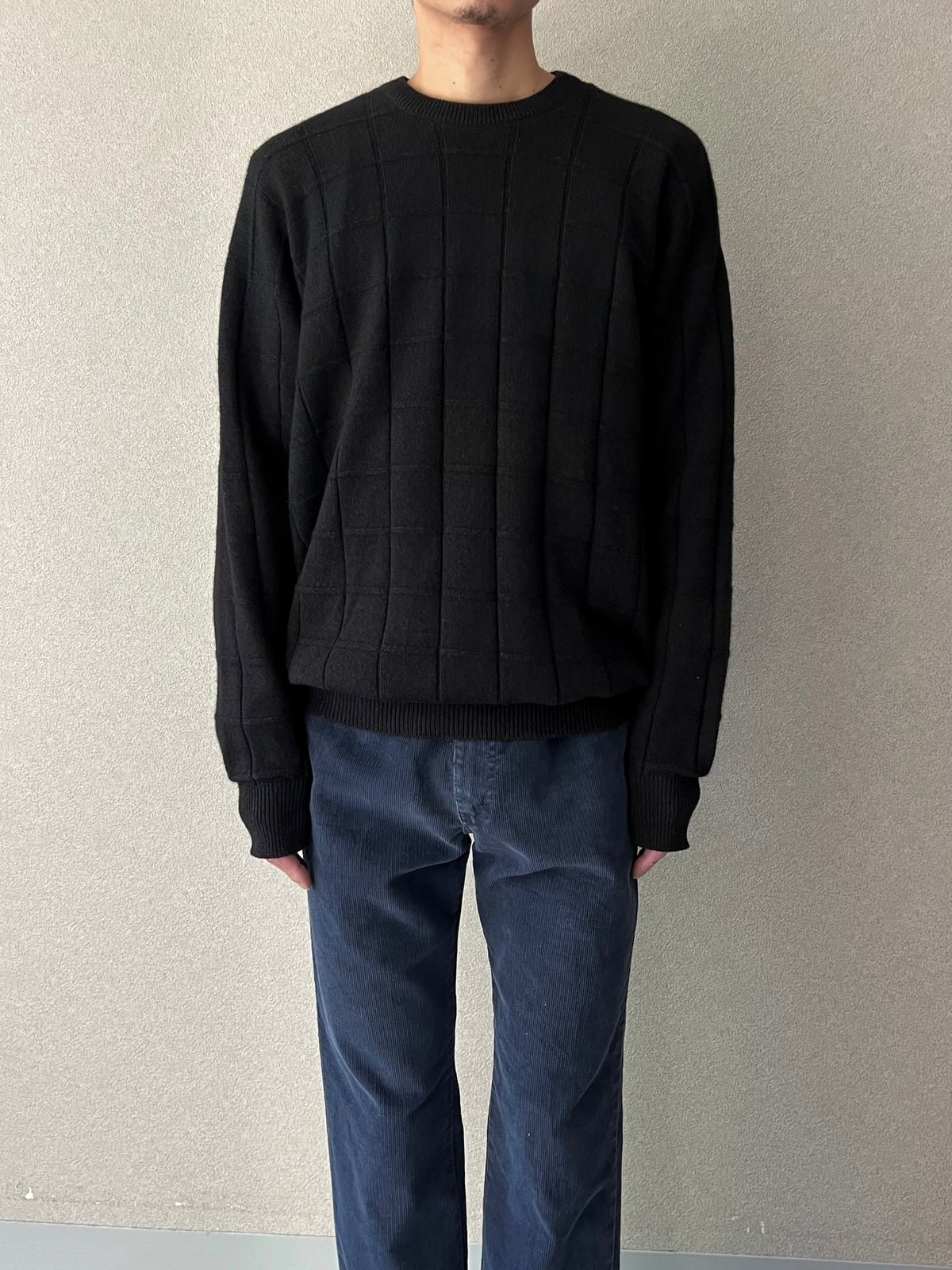 90's Neiman Marcus cashmere knit sweater "Made in SCOTLAND"