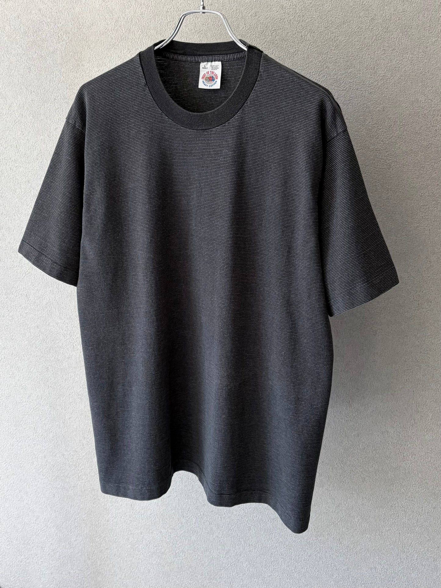 90's FRUIT OF THE LOOM border t-shirt "Made in USA"