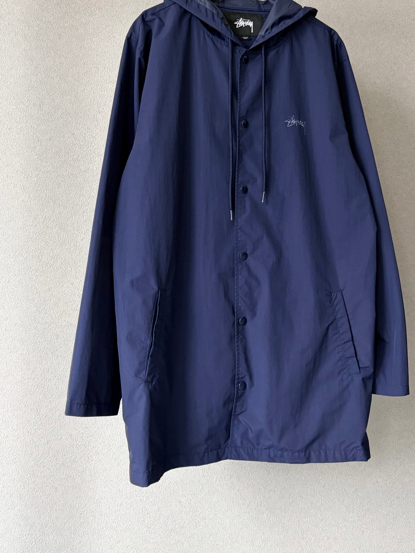 stussy nylon coat