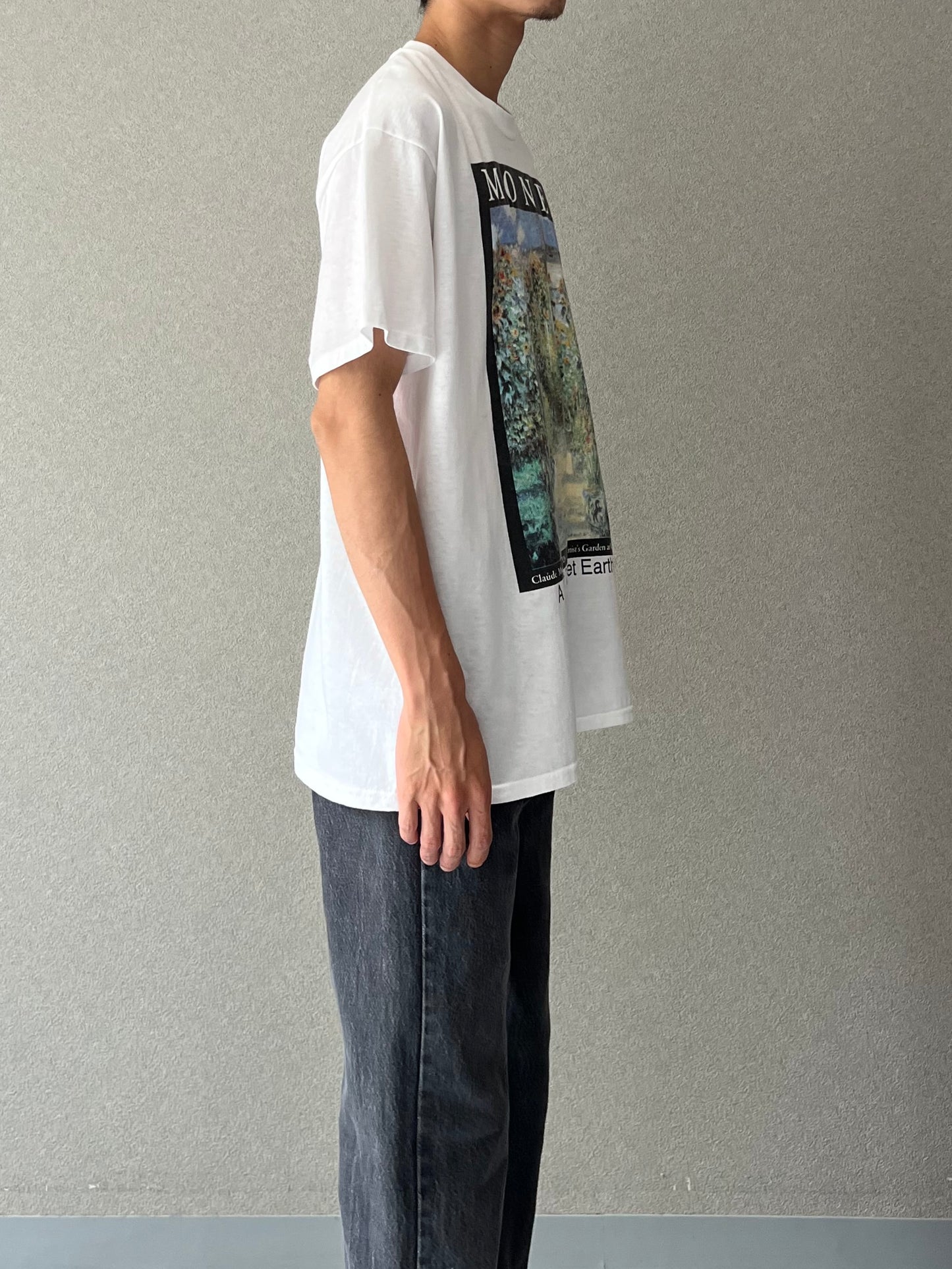 90's〜 CLAUDE MONET art t-shirt
