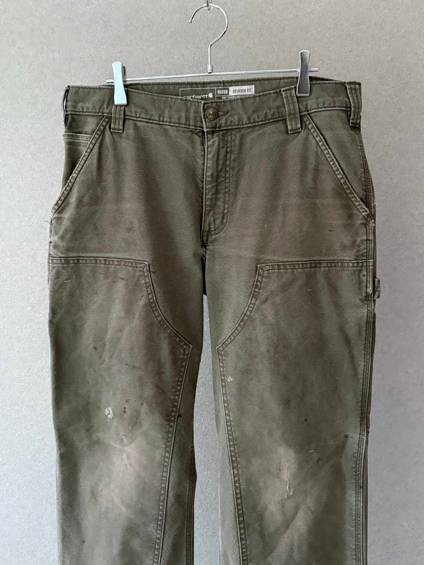 00's carhartt double knee painter pants