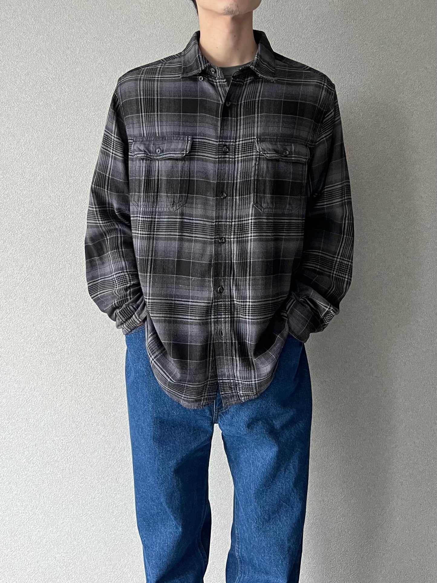 00's GEORGE flannel shirt