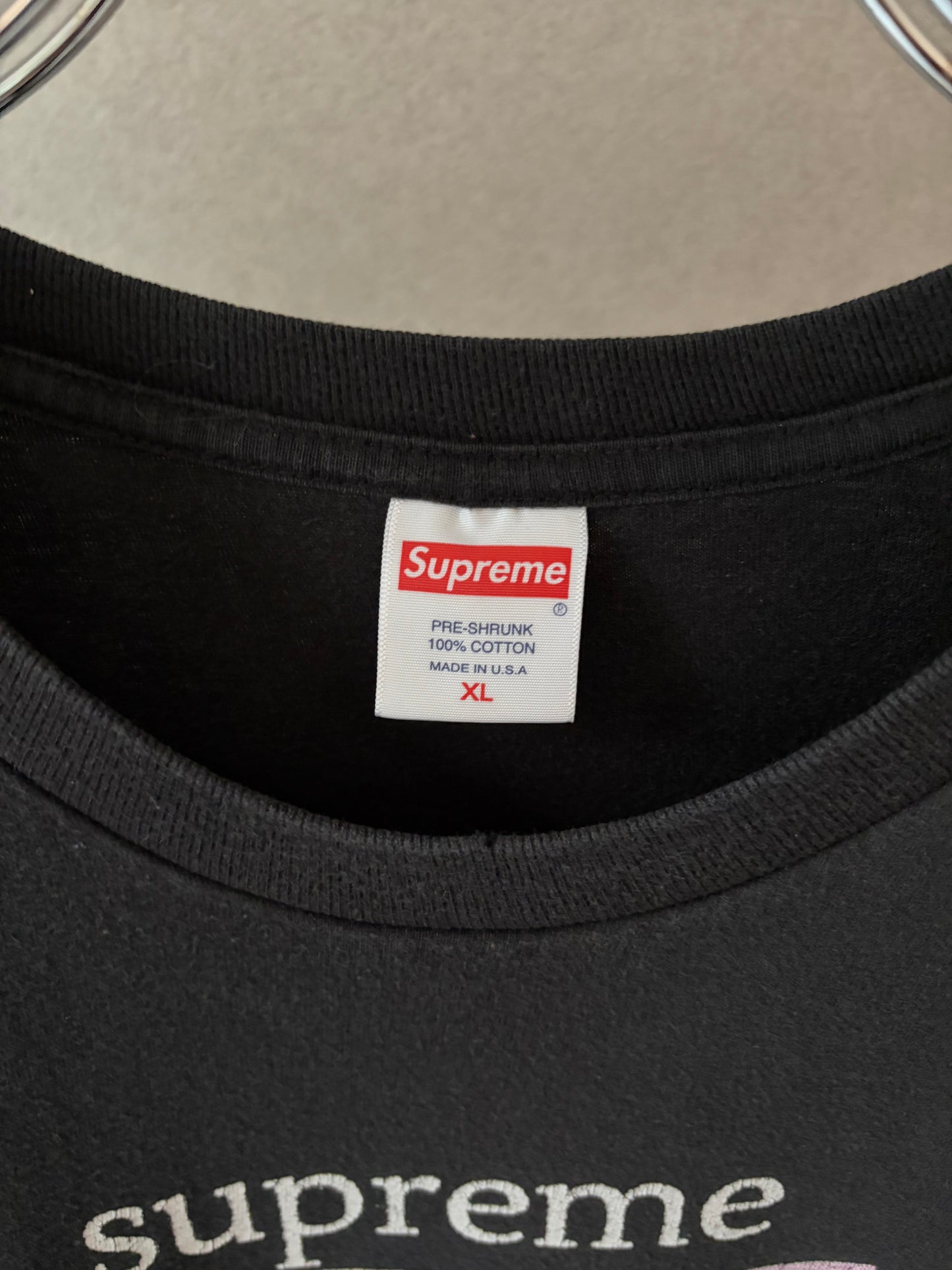 00's Supreme print t-shirt "Made in USA"