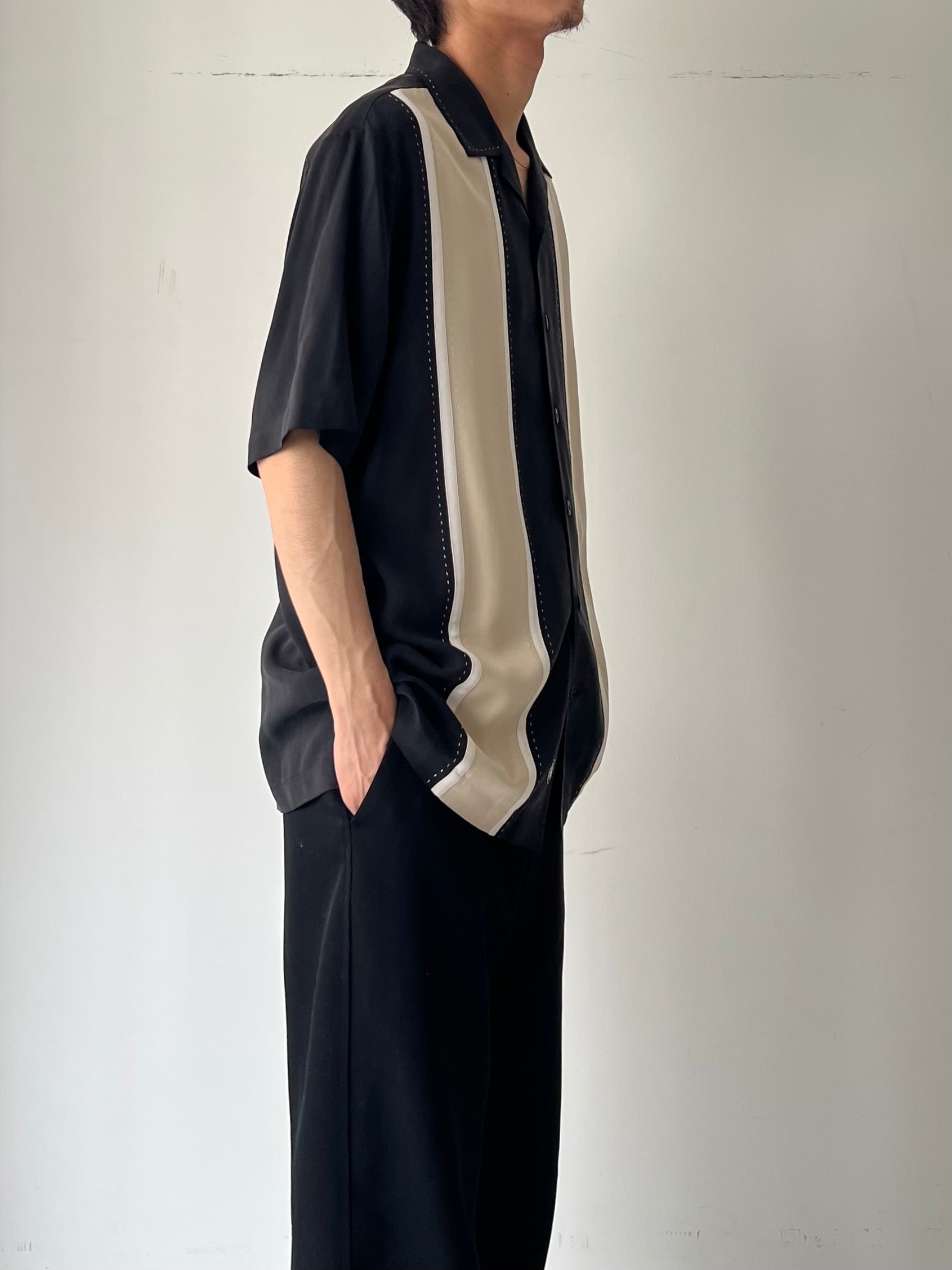 90's〜 Nat Nast silk open collar shirt – HARU CLOTHING STORE