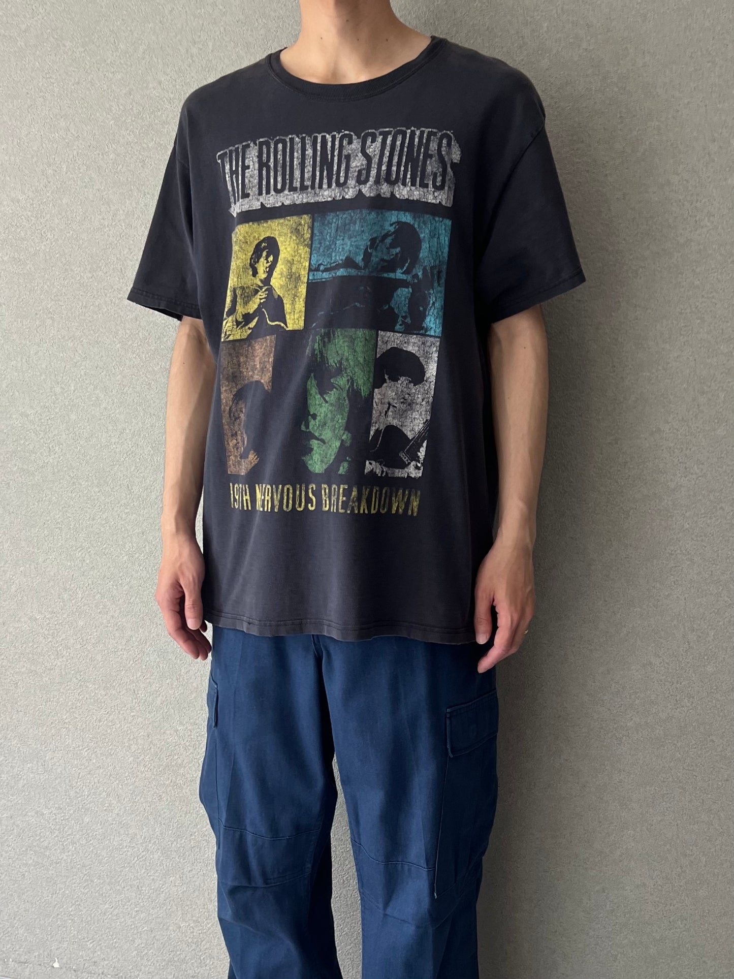 00's The Rolling Stones music t-shirt