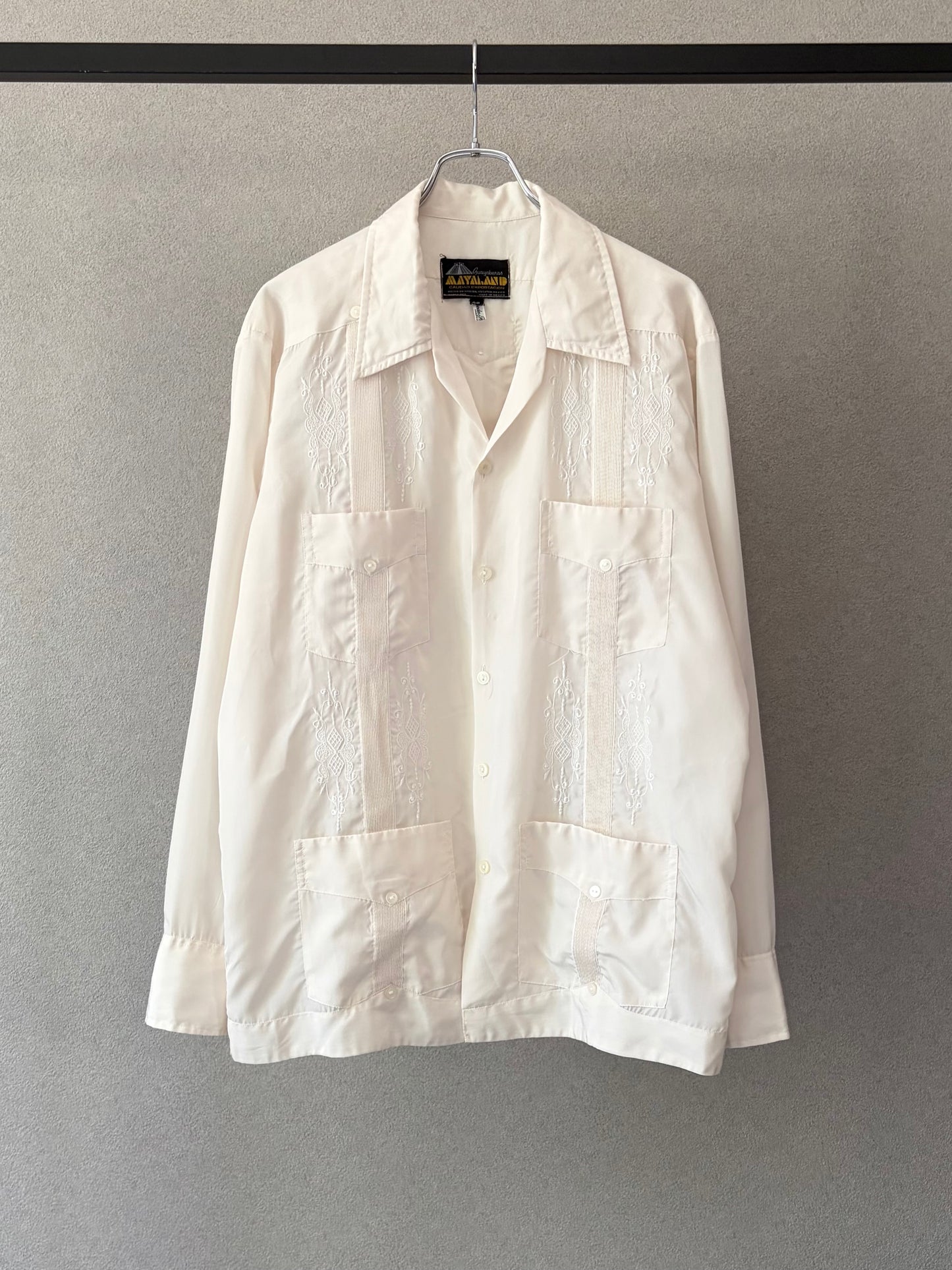 80's MAYALAND guayabera shirt