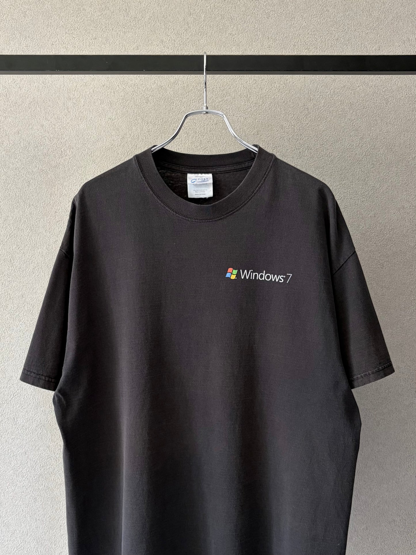 00's Windows 7 print t-shirt