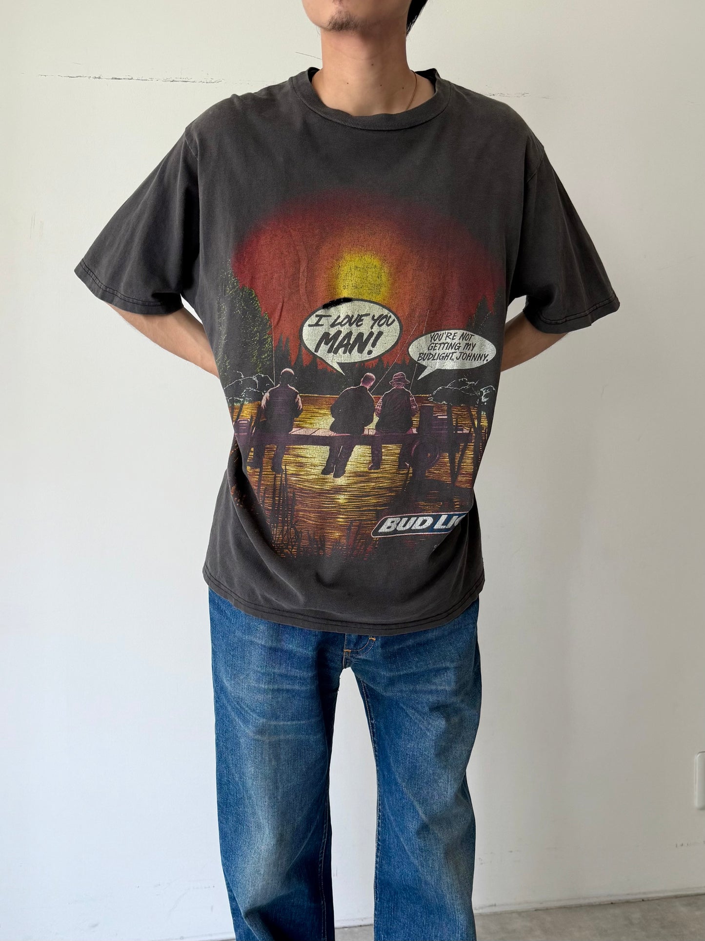 90's BUT LIGHT t-shirt "Made in USA"