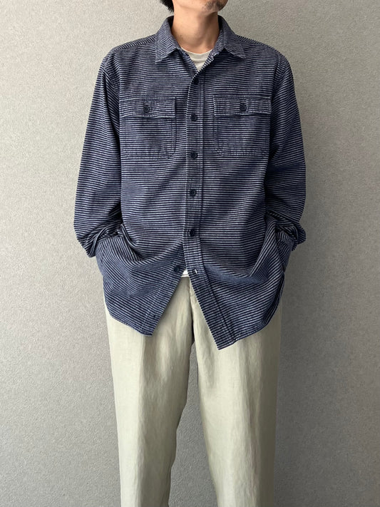 00's L.L.Bean chamois cloth shirt