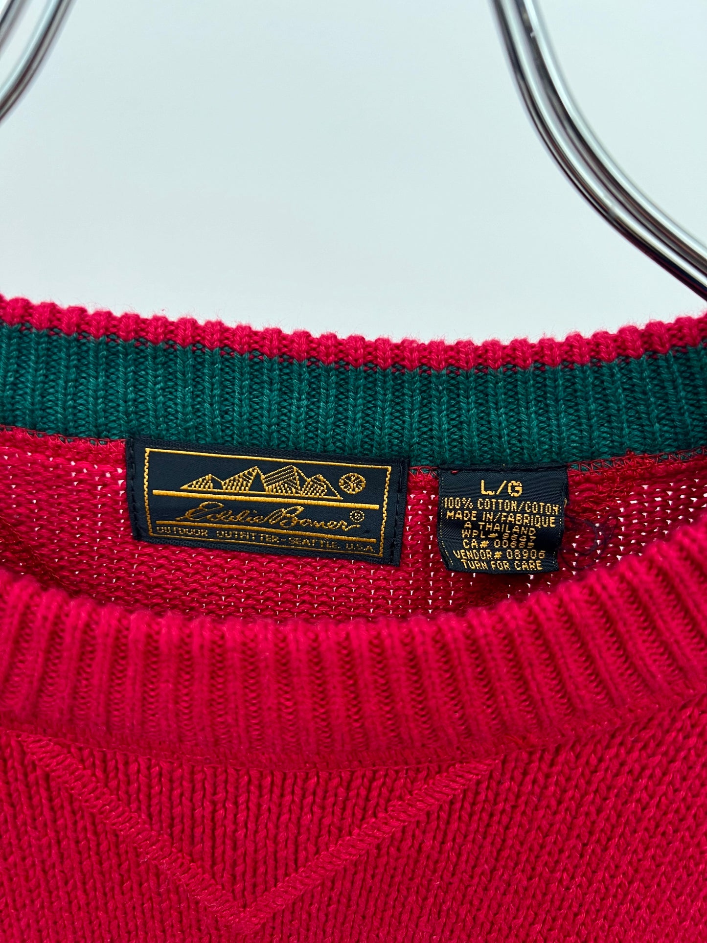 80's Eddie Bauer cotton knit