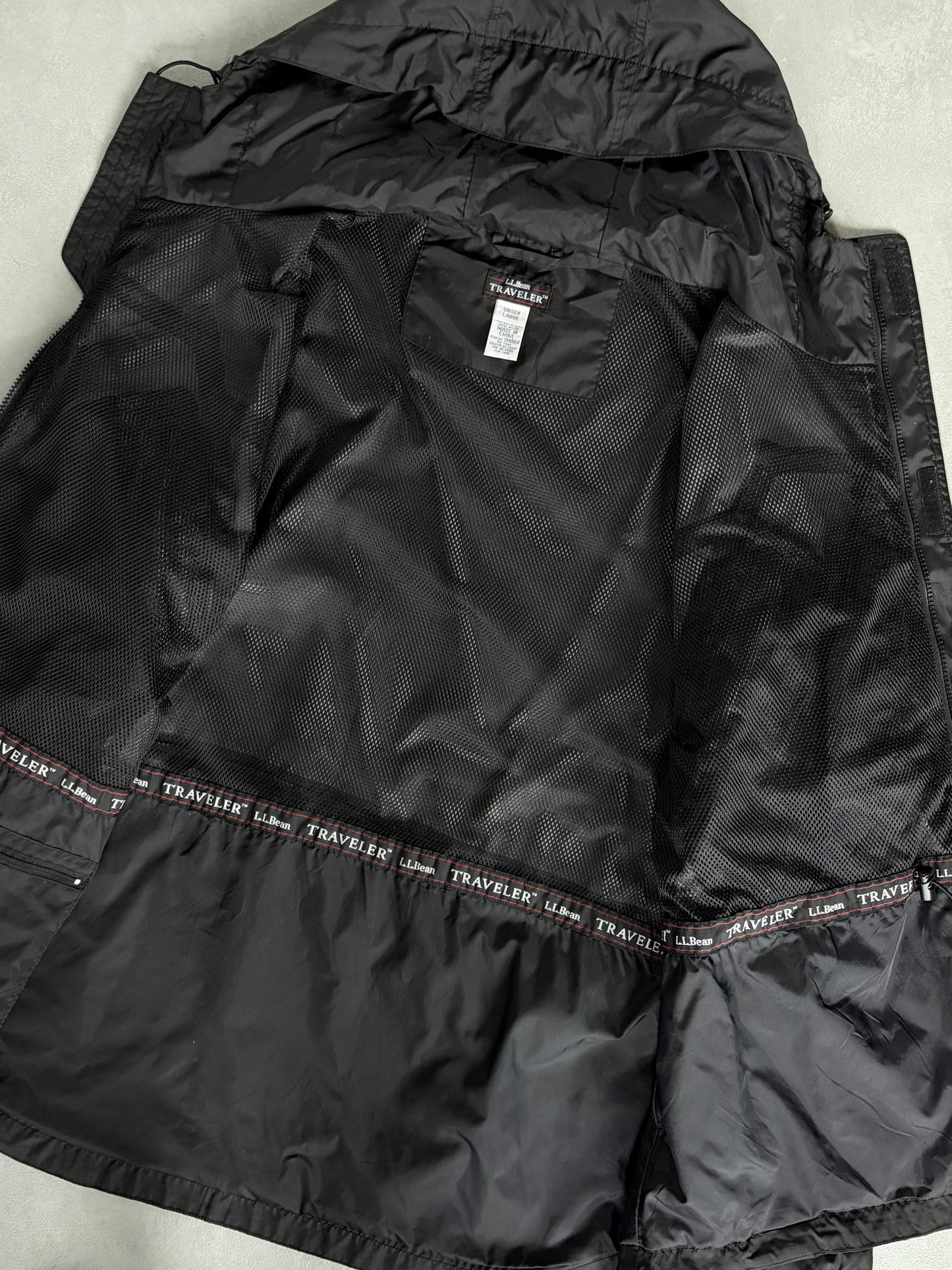 90's L.L.Bean TRAVELER nylon jacket