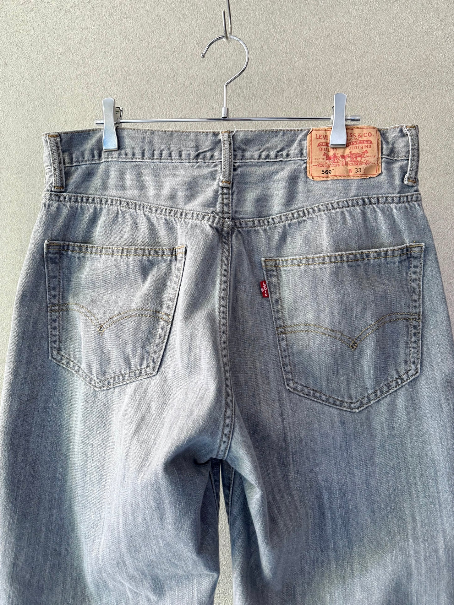 00's Levi's 569 denim shorts